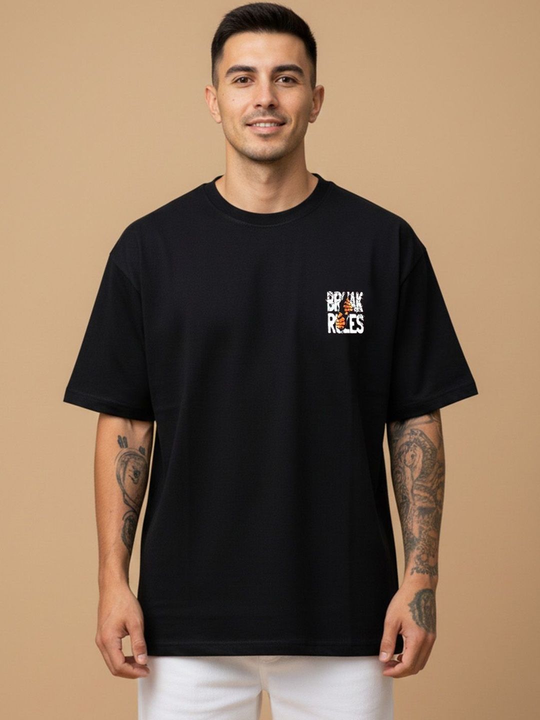 ST Trends Men Printed T-shirt