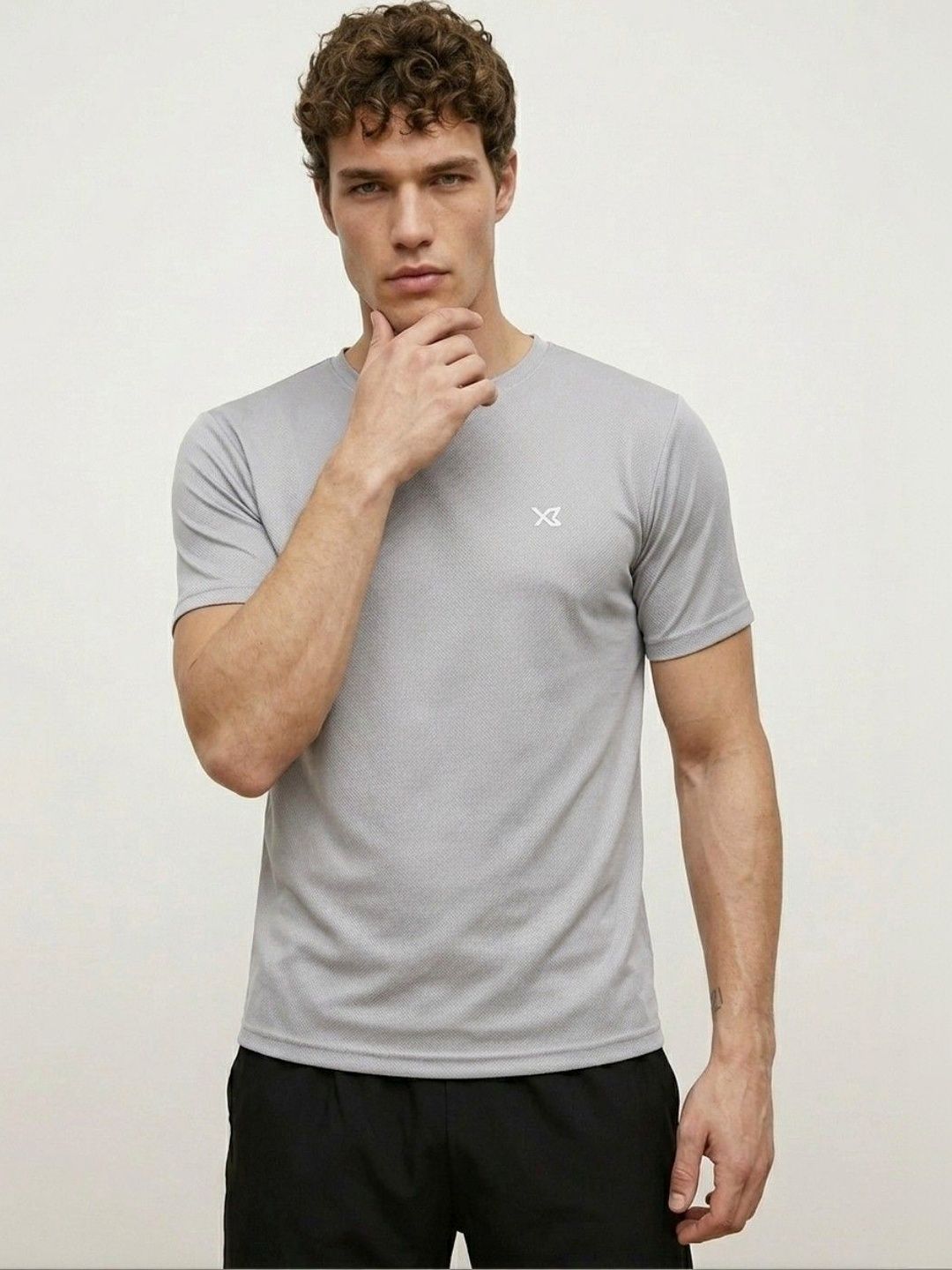 CROSS BENCH Men Brand Logo Dri-FIT T-shirt