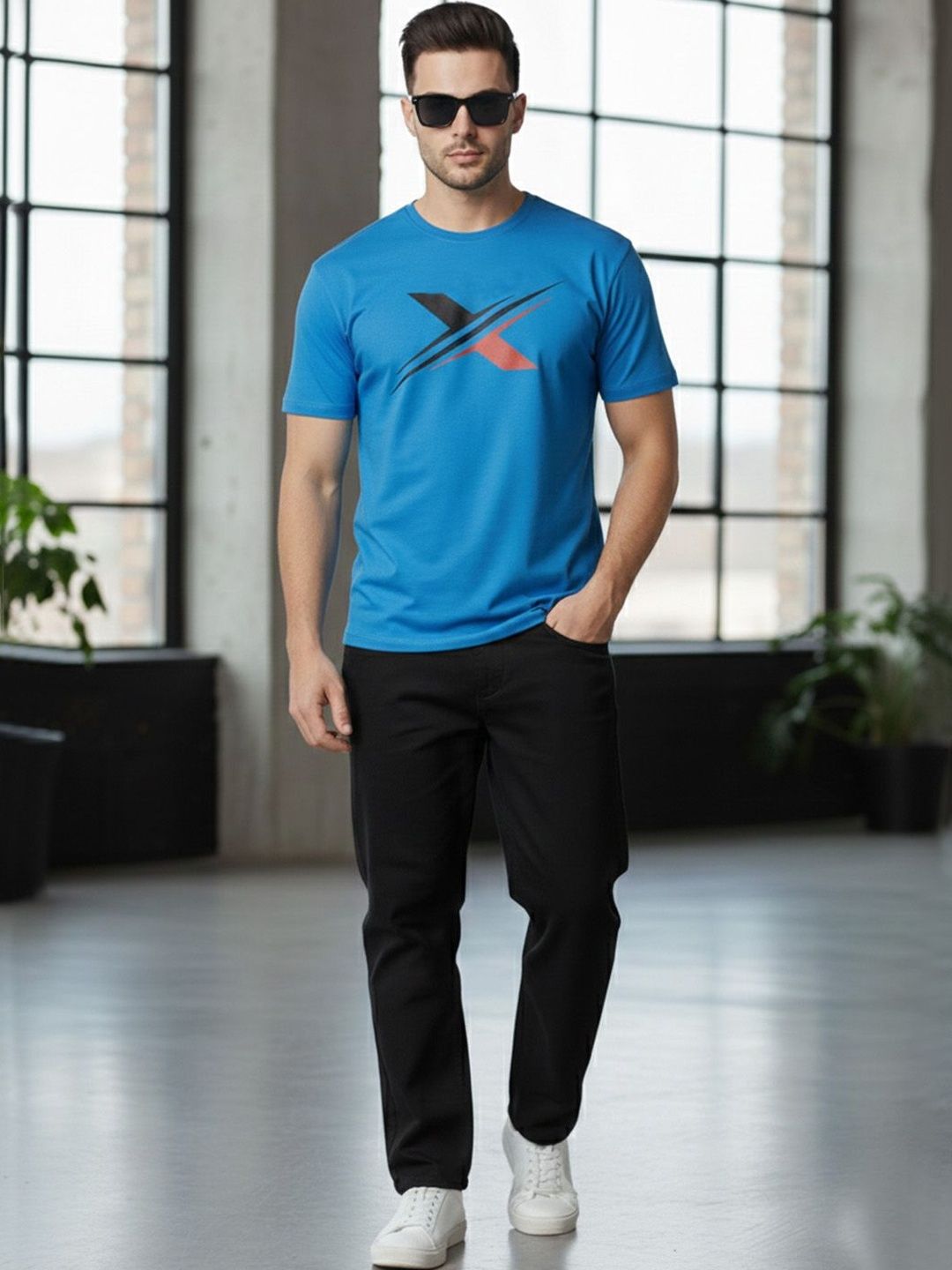 GENSTAR TRENDS Men Printed T-shirt
