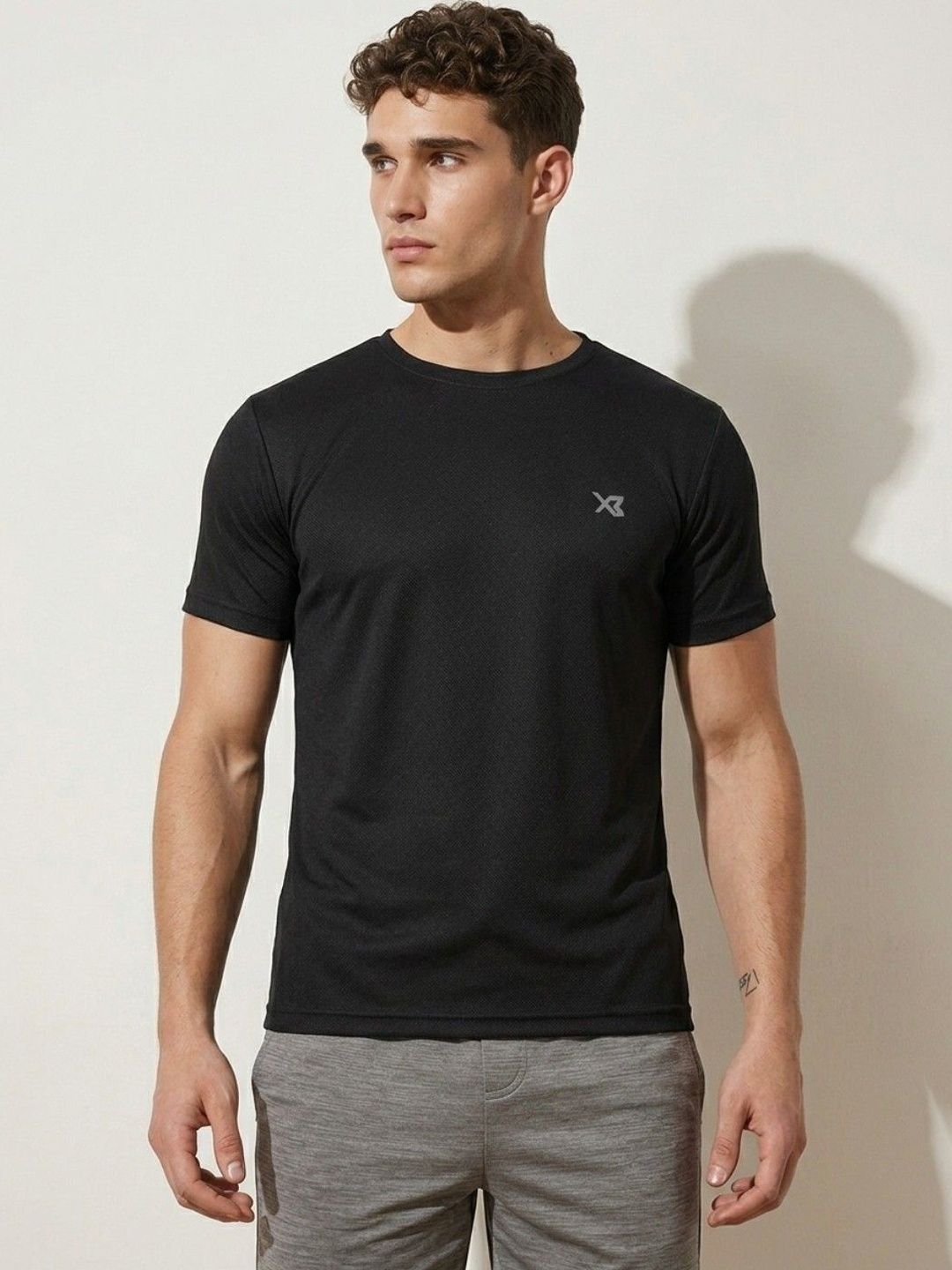 CROSS BENCH Men Brand Logo Dri-FIT T-shirt