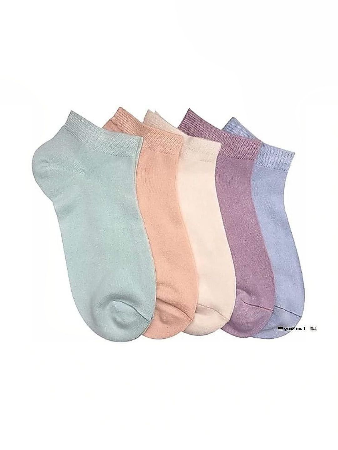 GARUN Men Pack of 5 Cotton Ankle Length Socks