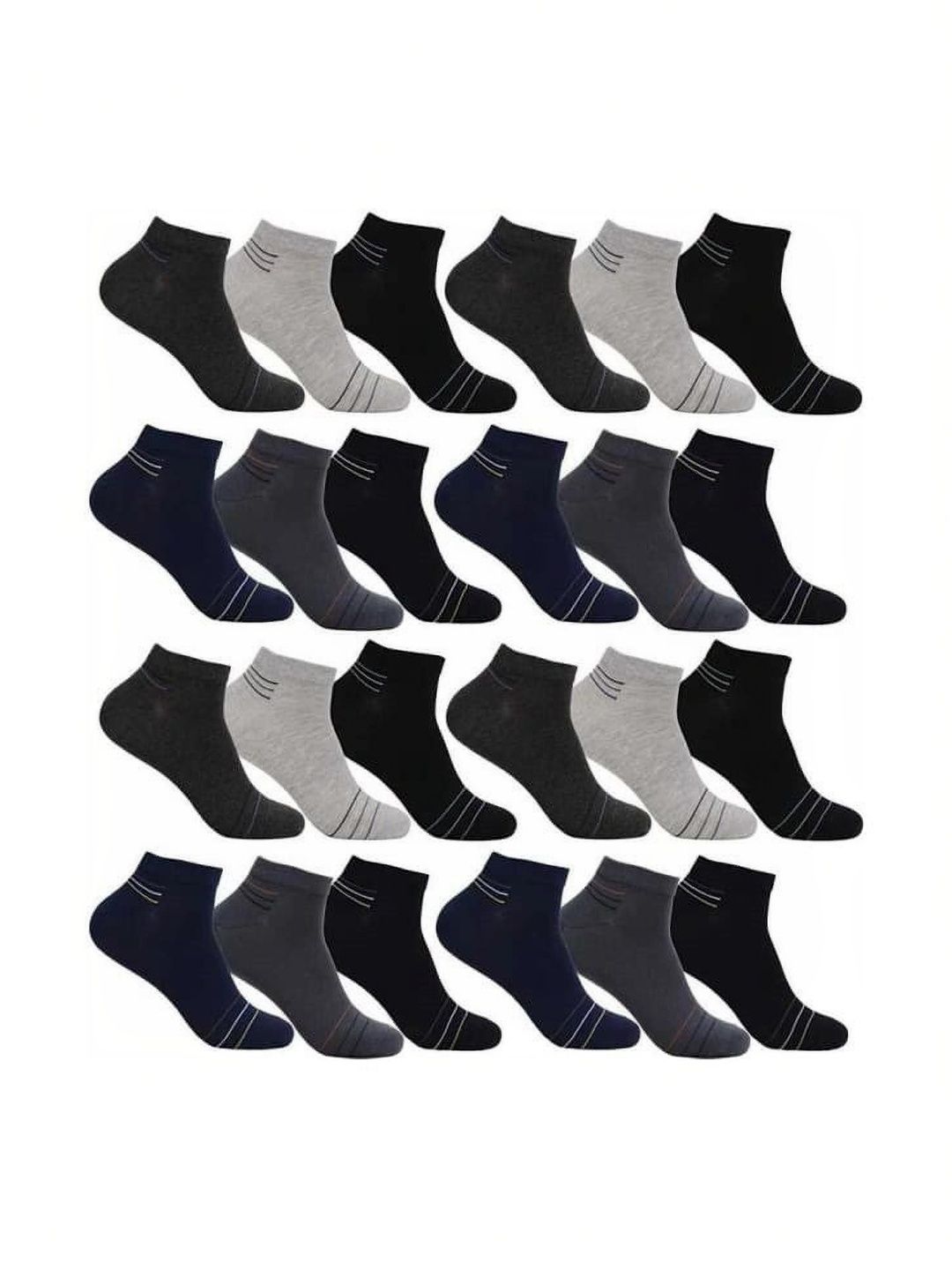 GARUN Men Cotton Ankle Length Socks