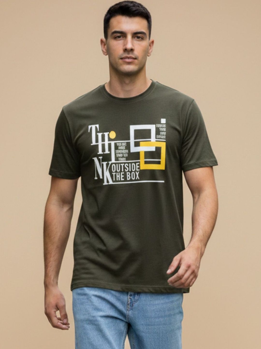 GENSTAR TRENDS Men Printed T-shirt