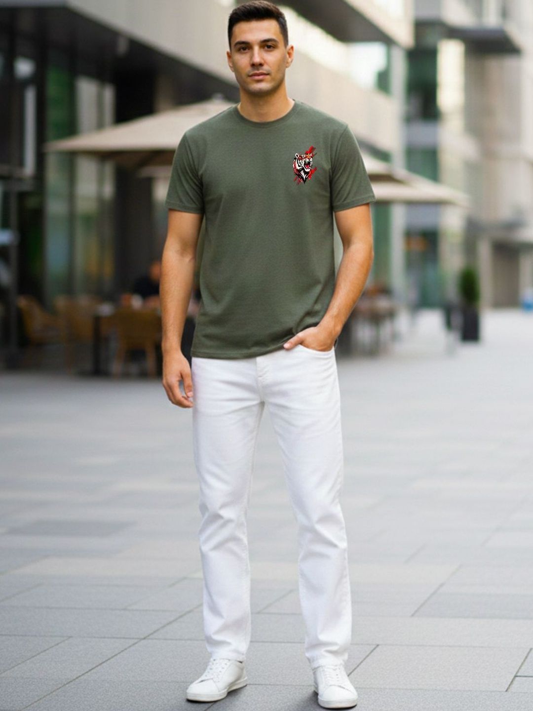 GENSTAR TRENDS Men Printed T-shirt