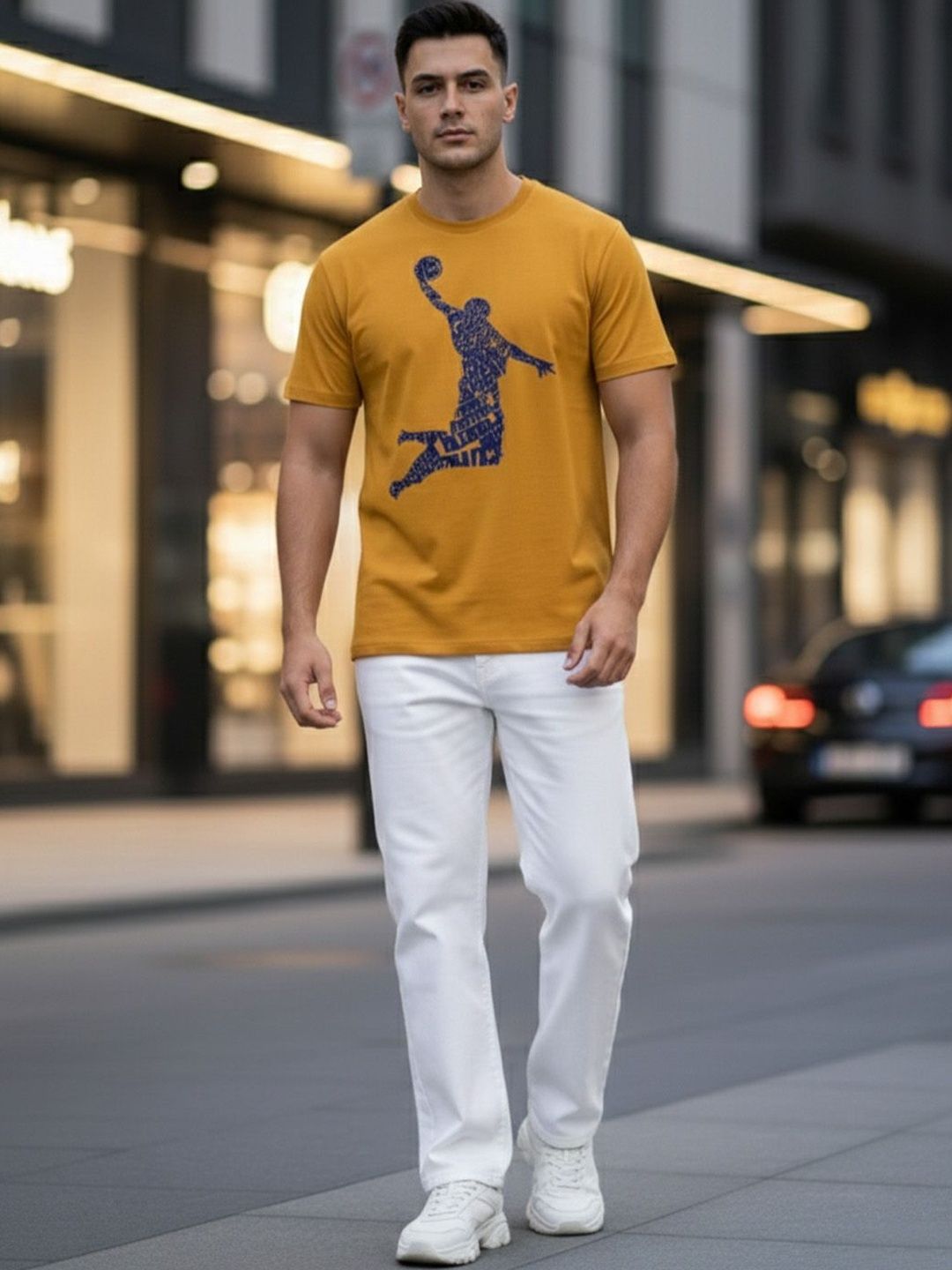 GENSTAR TRENDS Men Printed T-shirt