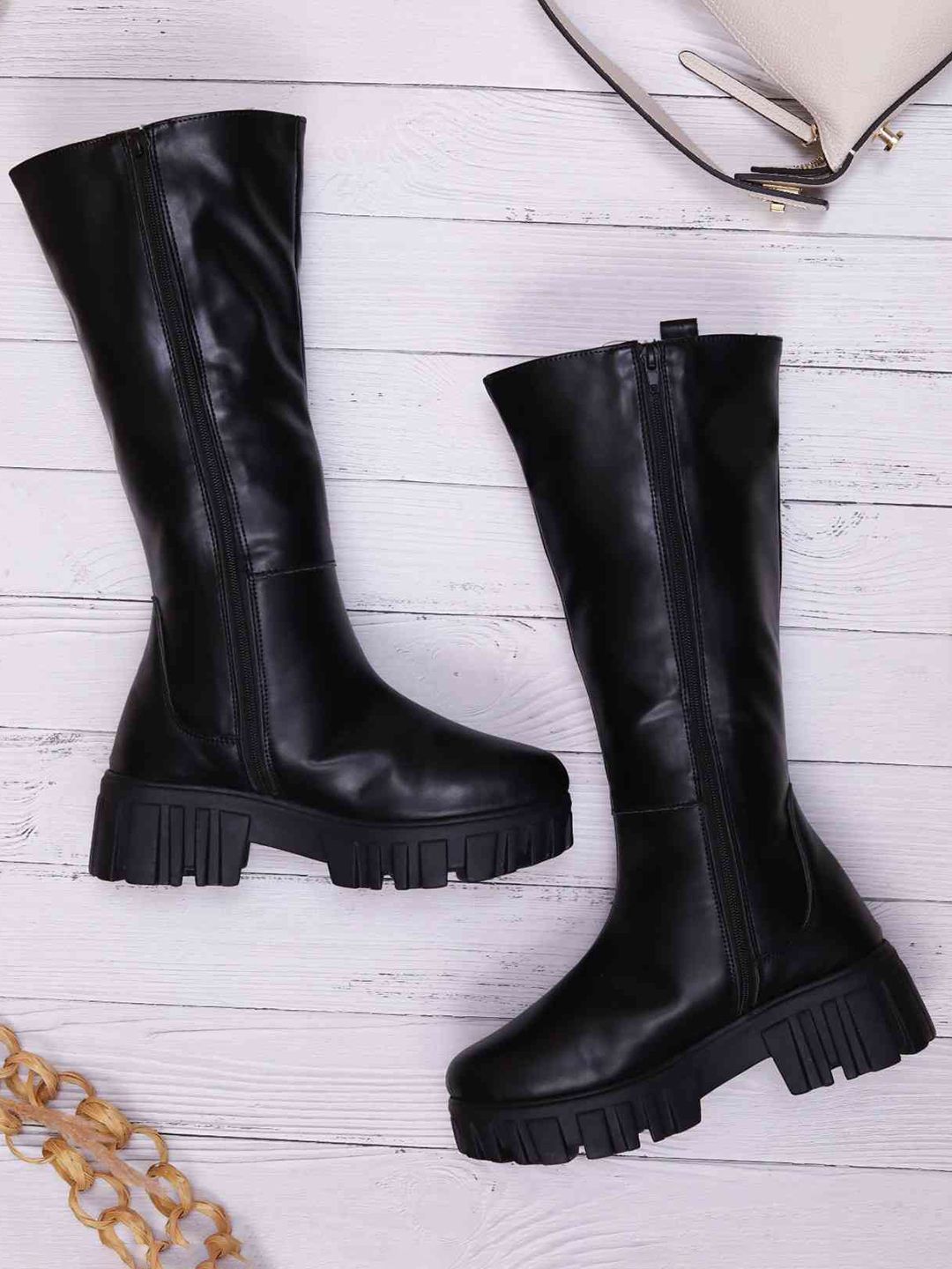 AVIVASTYLE AVIVASTYLE Women Blocked Heeled Boots