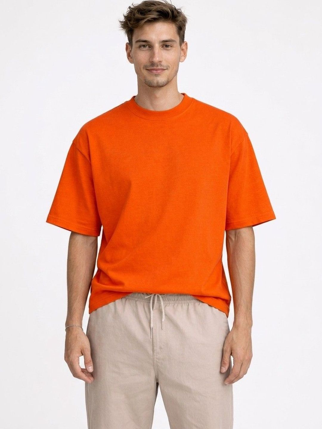 Moda Rapido Men Drop-Shoulder Sleeves Anti Odour T-shirt