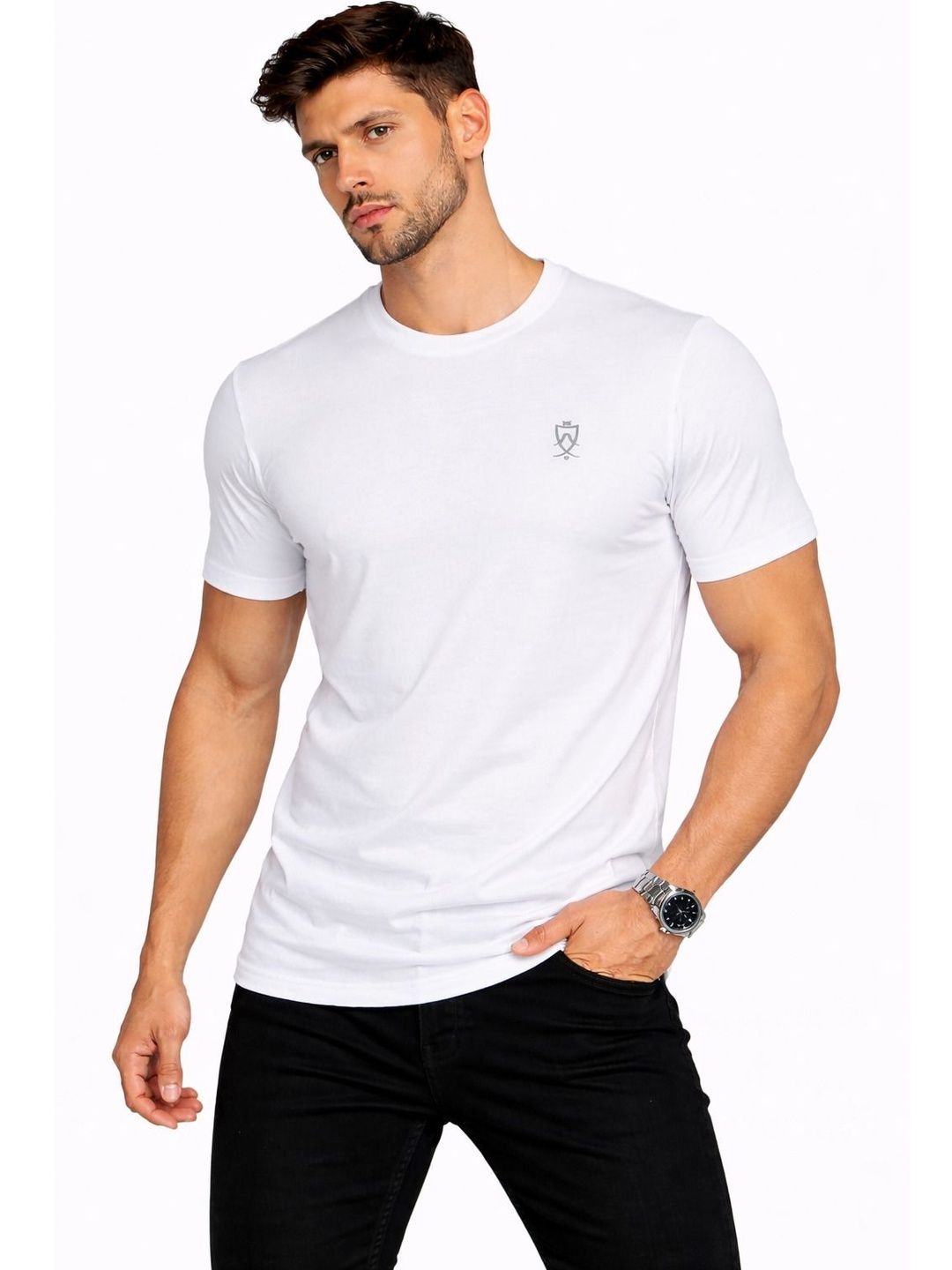 JEIRI Men Brand Logo T-shirt