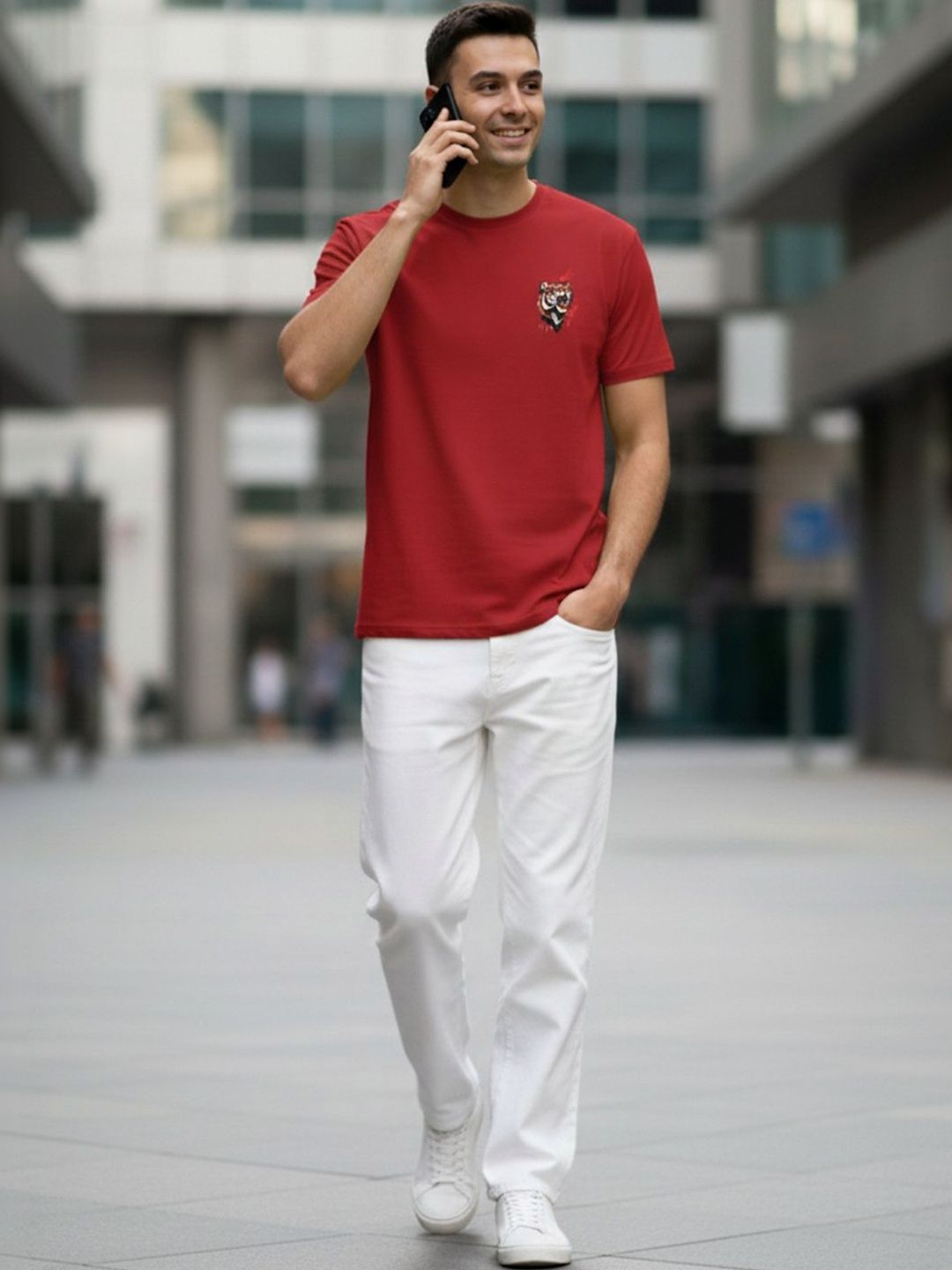 GENSTAR TRENDS Men Printed T-shirt