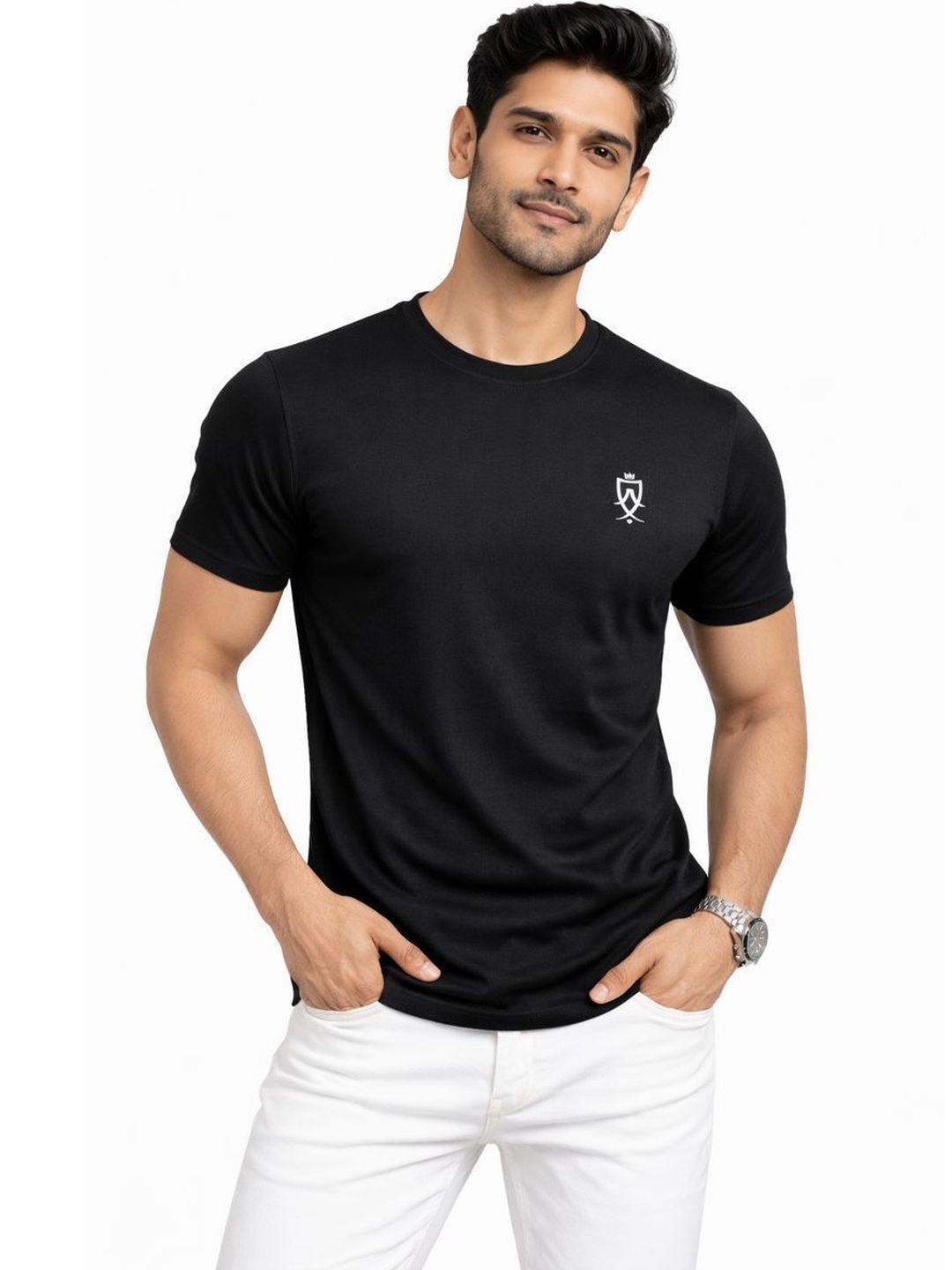 JEIRI Men Brand Logo T-shirt
