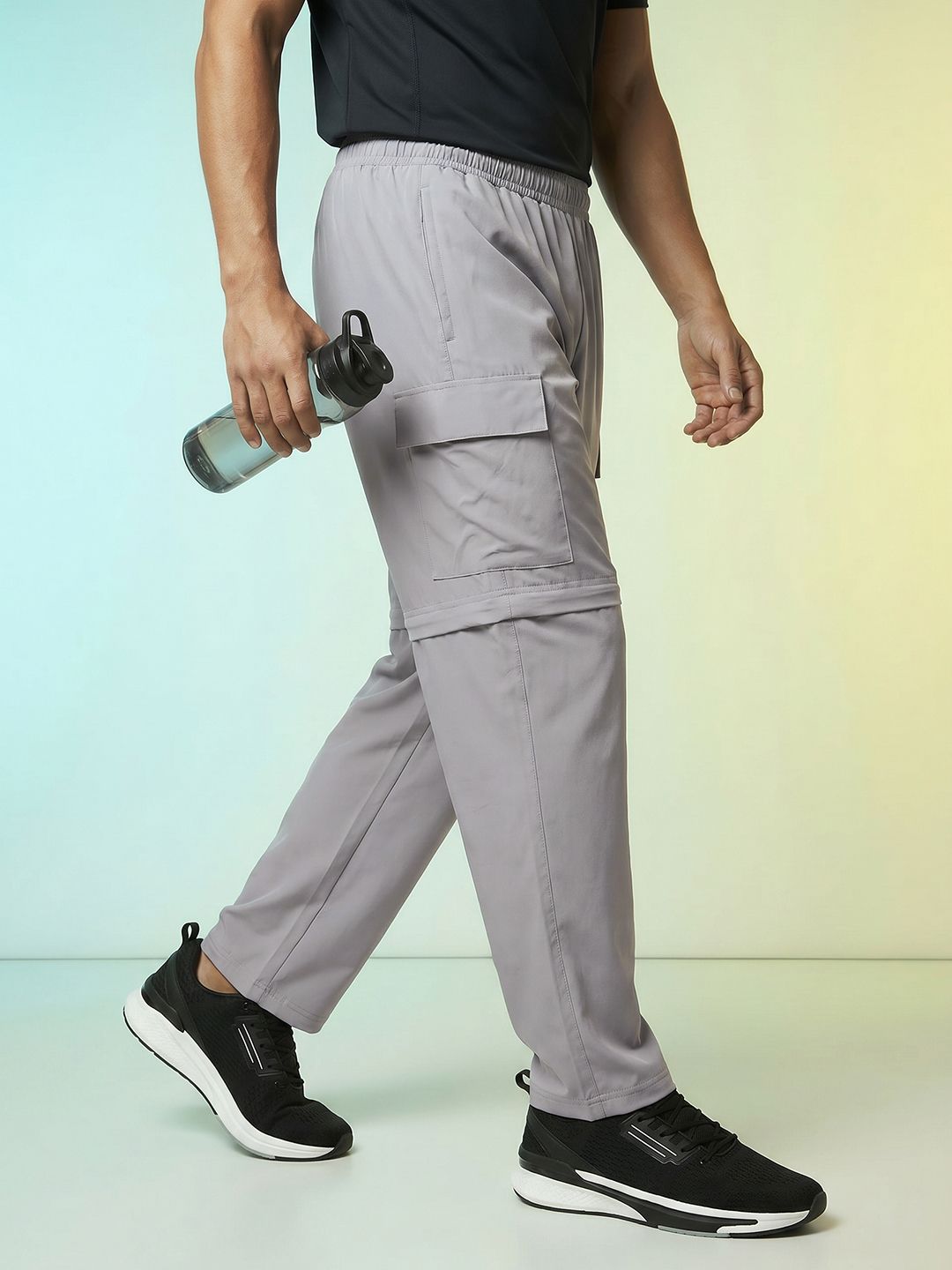 HRX by Hrithik Roshan Men Rapid Dry Training Convertible Track Pants