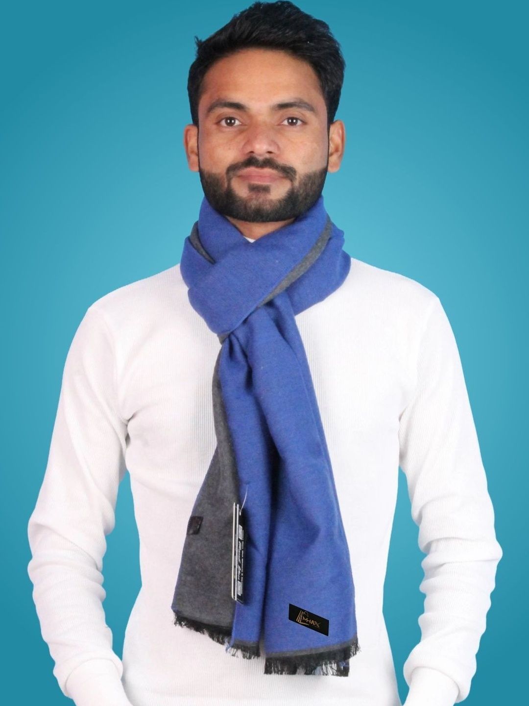 MHAX Men Merino Wool Mufflers