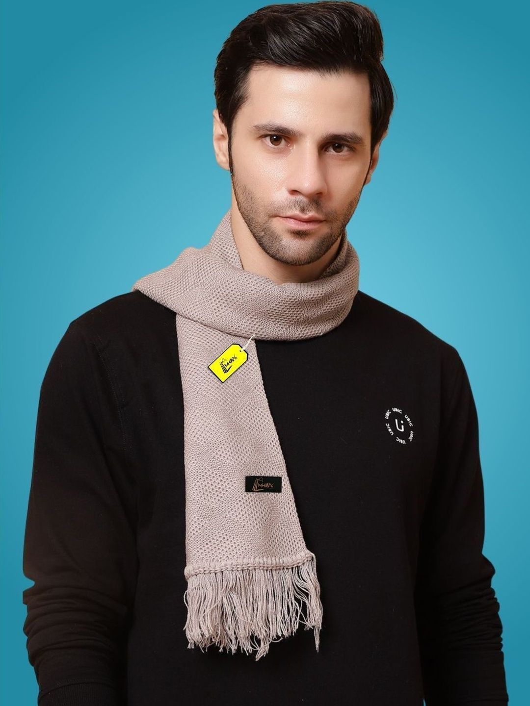 MHAX Men Merino Wool Mufflers