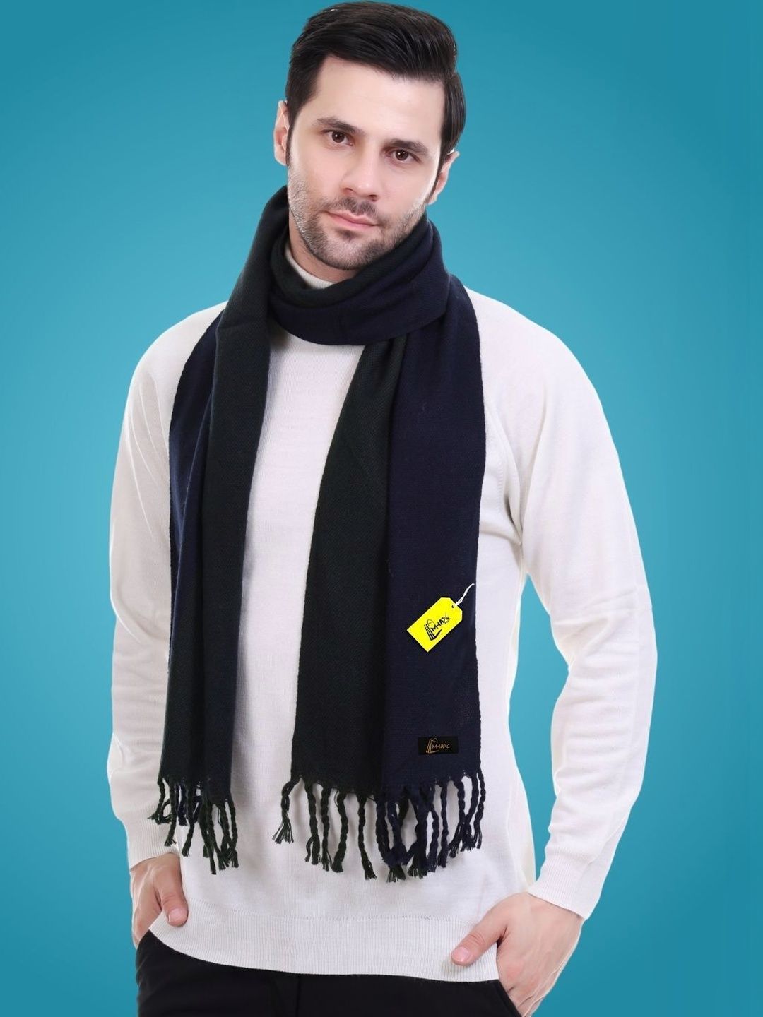 MHAX Men Merino Wool Mufflers