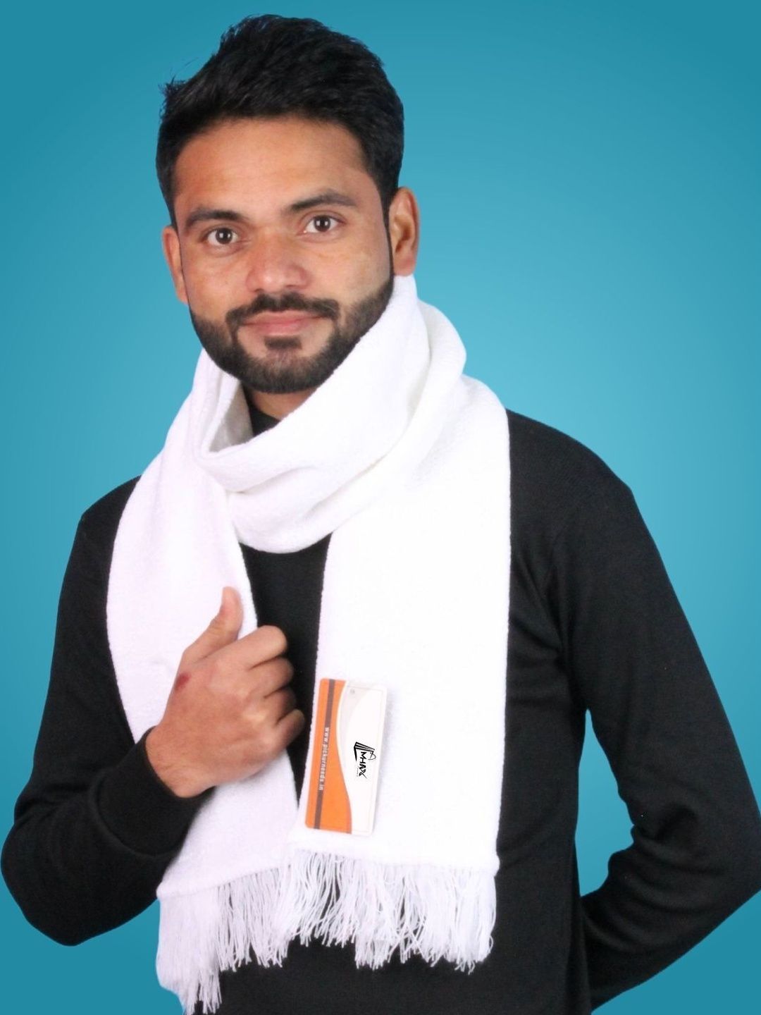 MHAX Men Merino Wool Mufflers