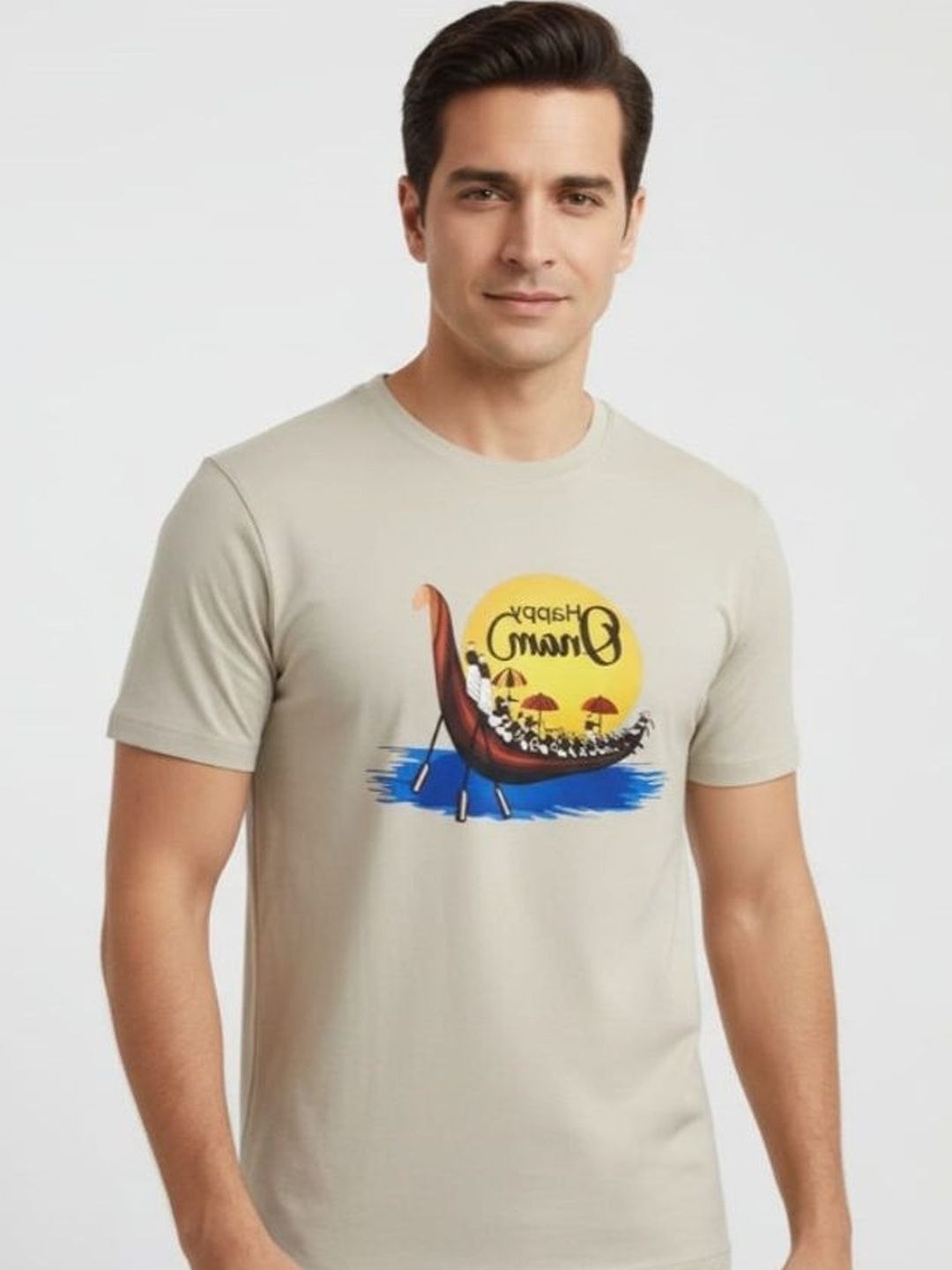 Dezin Men Printed T-shirt