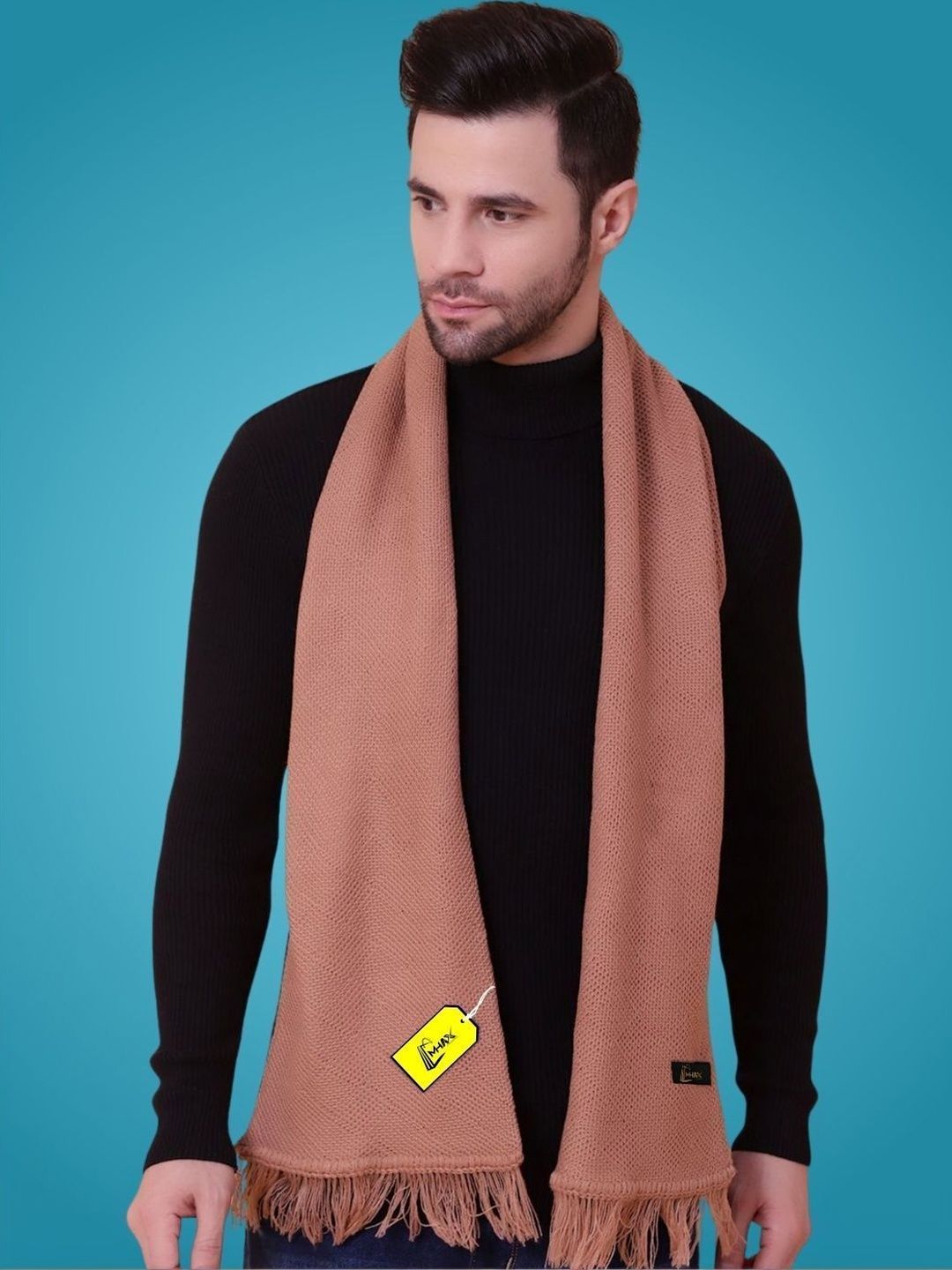 MHAX Men Merino Wool Mufflers