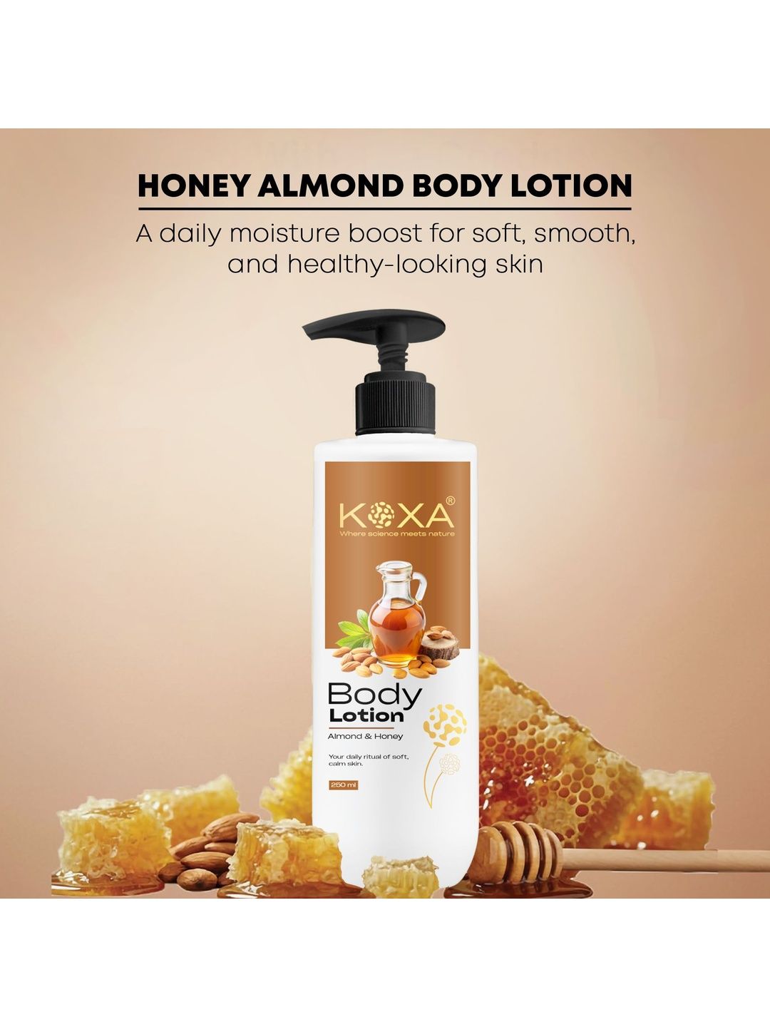 Buy KOXA Almond & Honey Body Lotion - 250 ml - Body Cream and