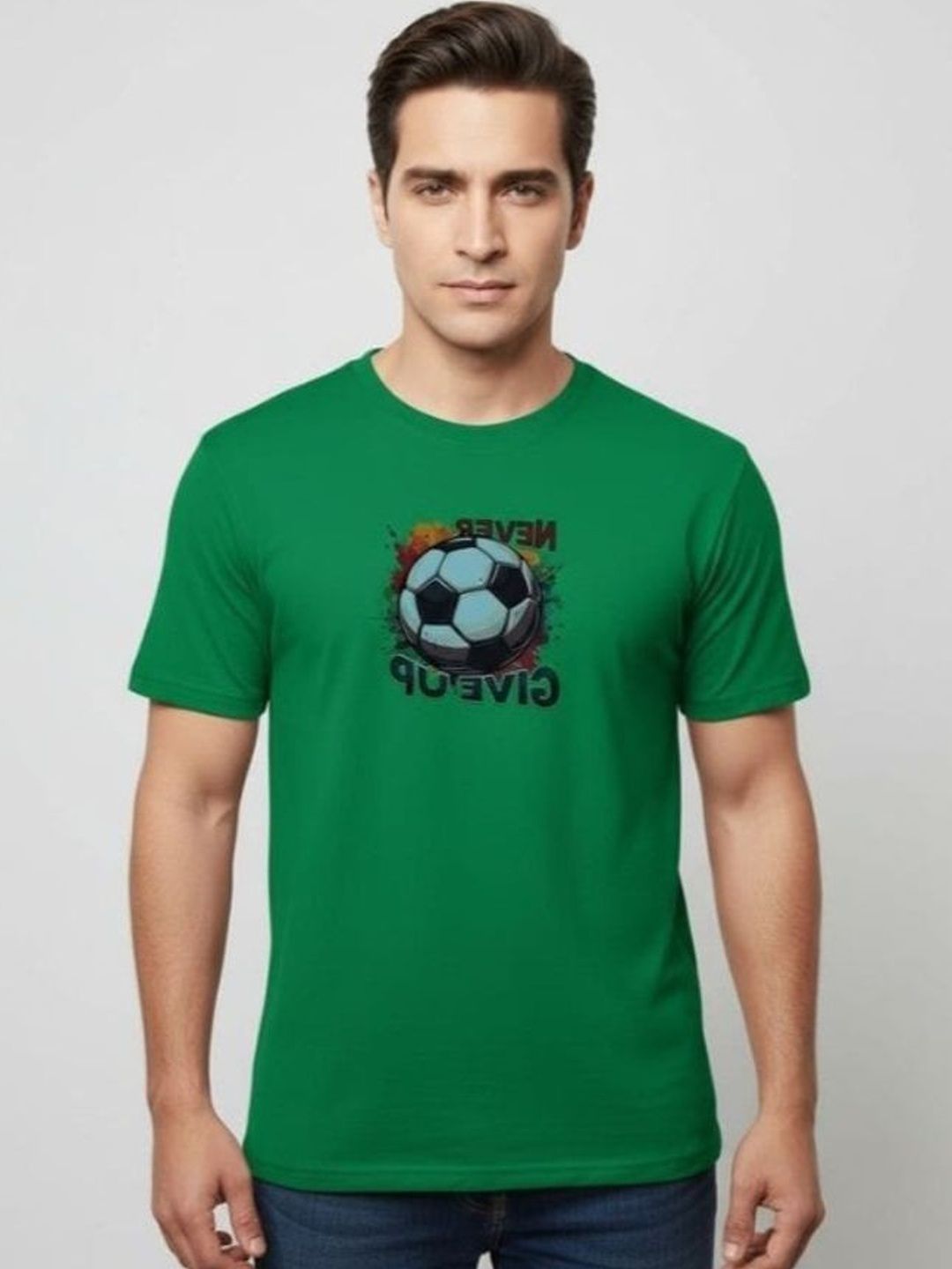 Dezin Men Printed T-shirt