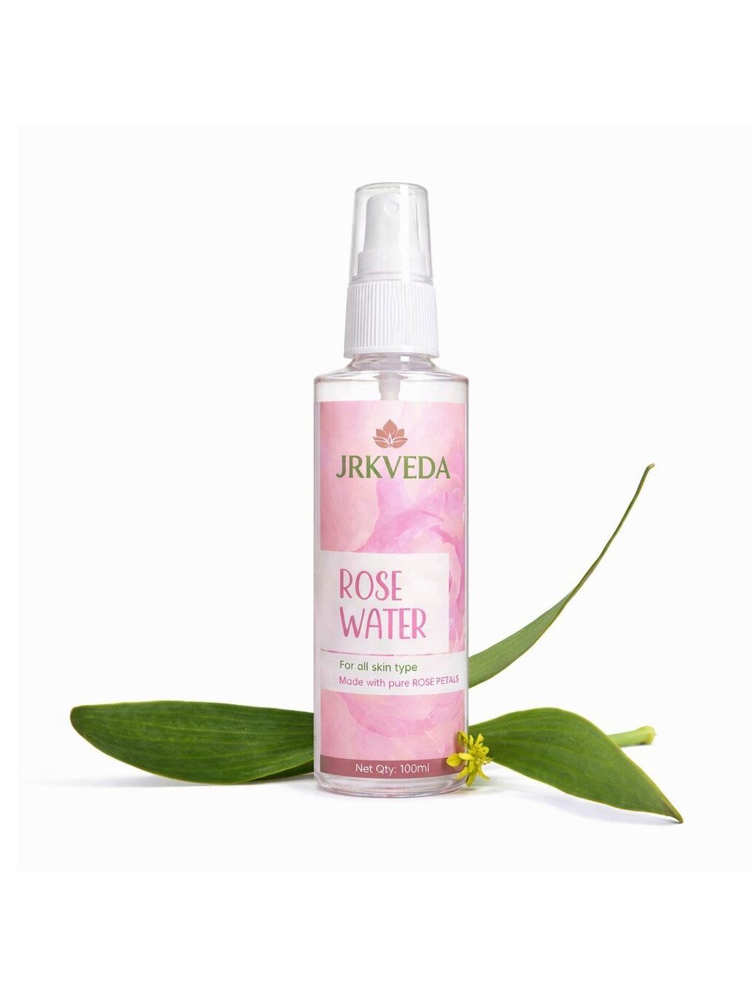 JRKVEDA Pure Rose Petals Rose Water - 100 ml