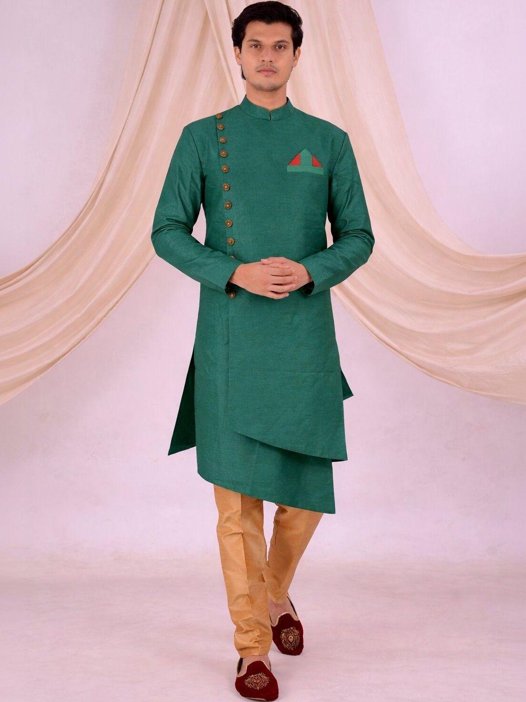 Desibutik Mandarin Collar Sherwani Set