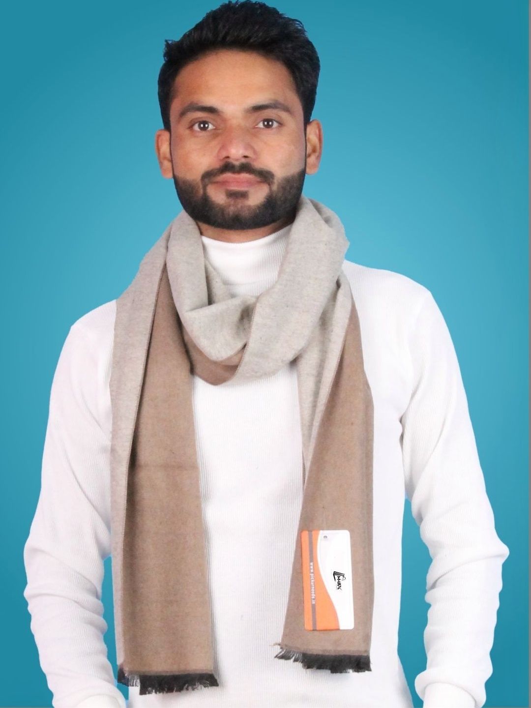 MHAX Men Merino Wool Mufflers