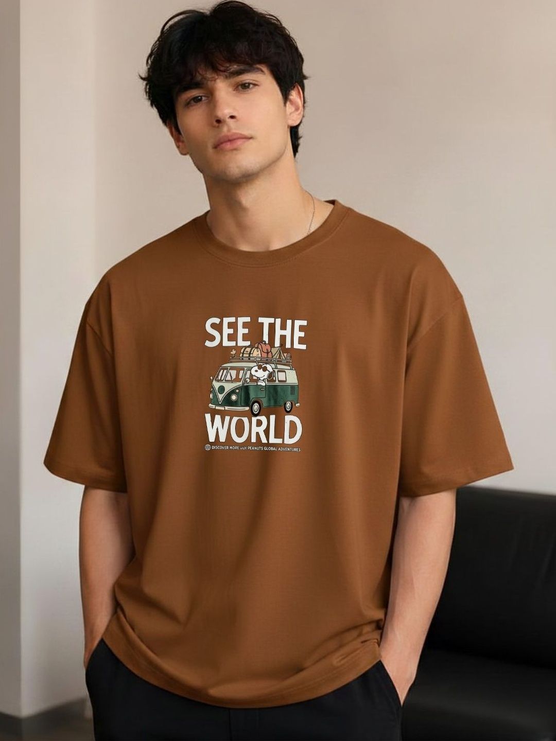 R.Code by The Roadster Life Co. Men Printed T-shirt