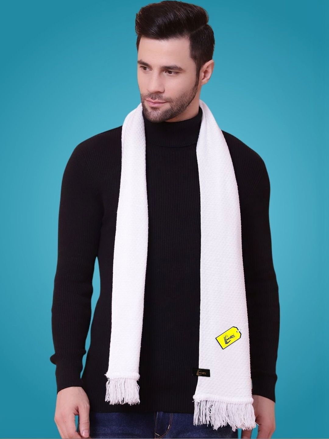 MHAX Men Merino Wool Mufflers