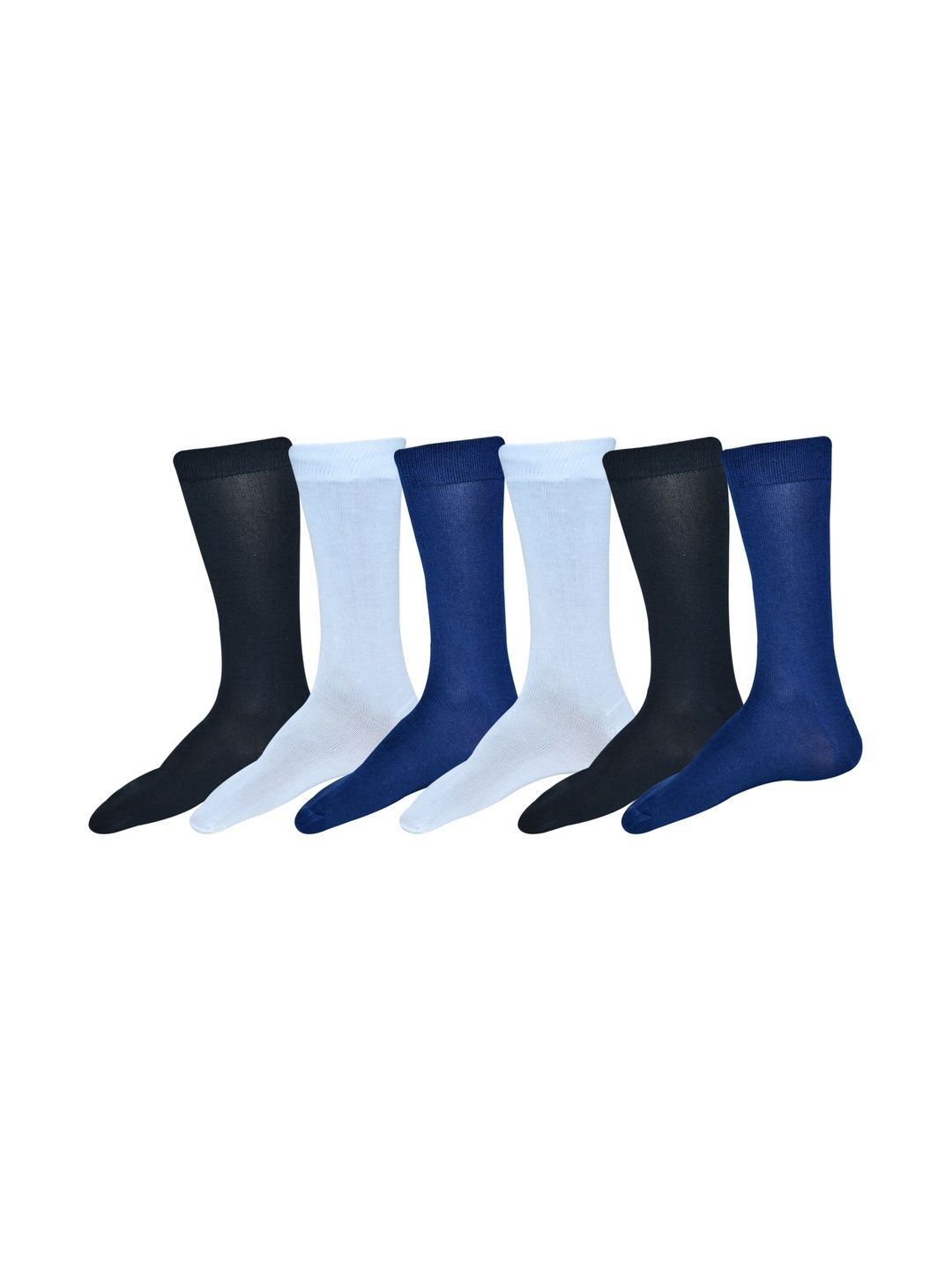 VIPUN Men Pack of 6 Cotton Calf Length Socks