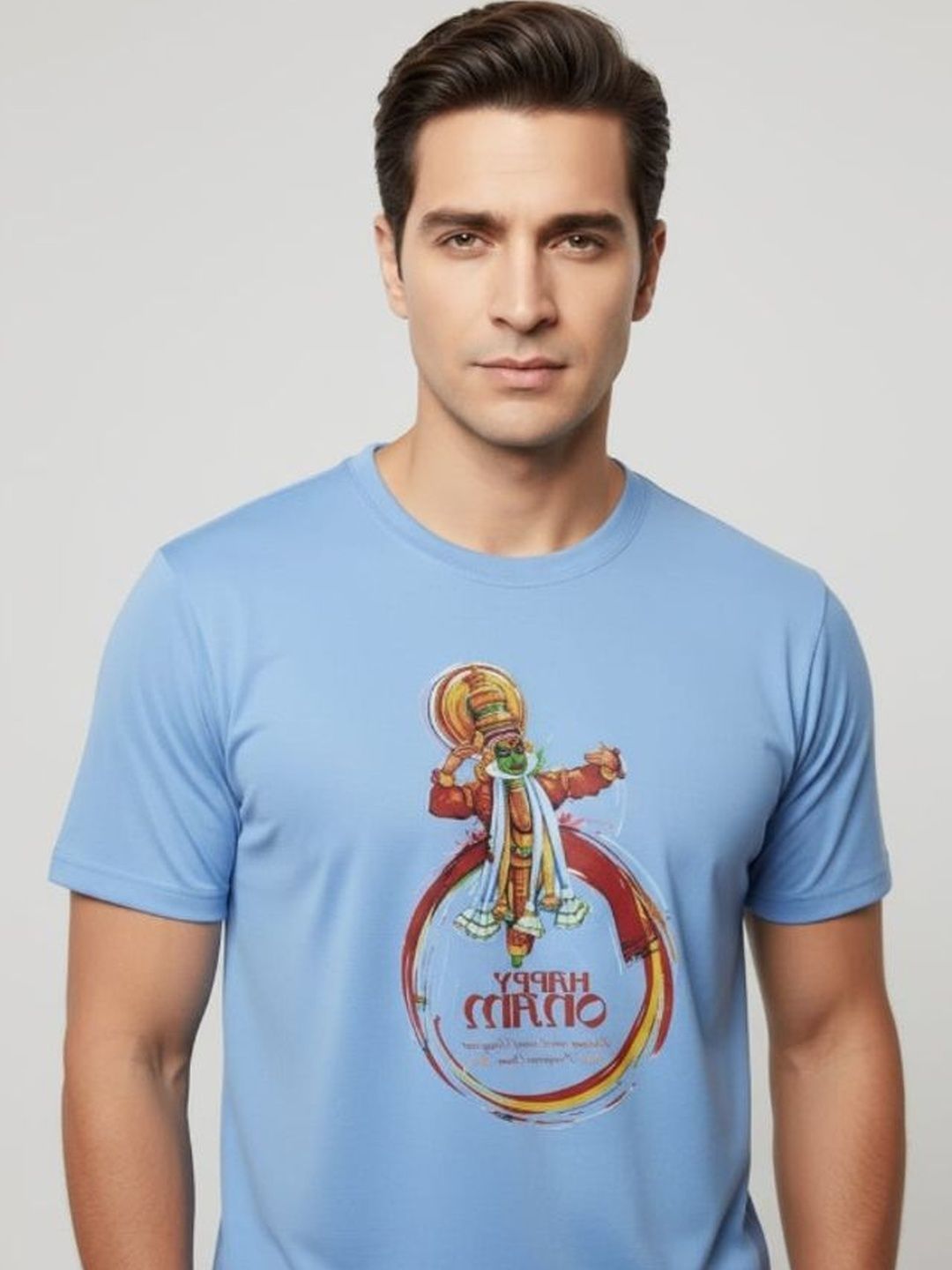 Dezin Men Printed T-shirt