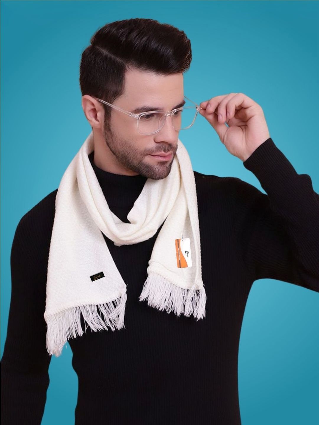 MHAX Men Merino Wool Mufflers