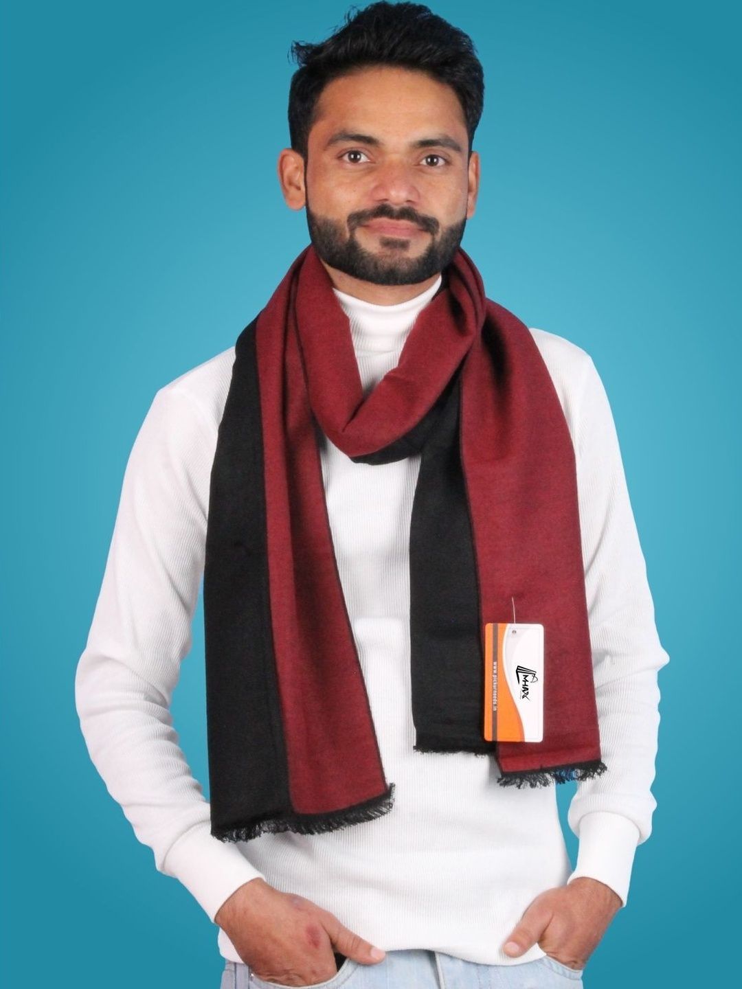 MHAX Men Merino Wool Mufflers
