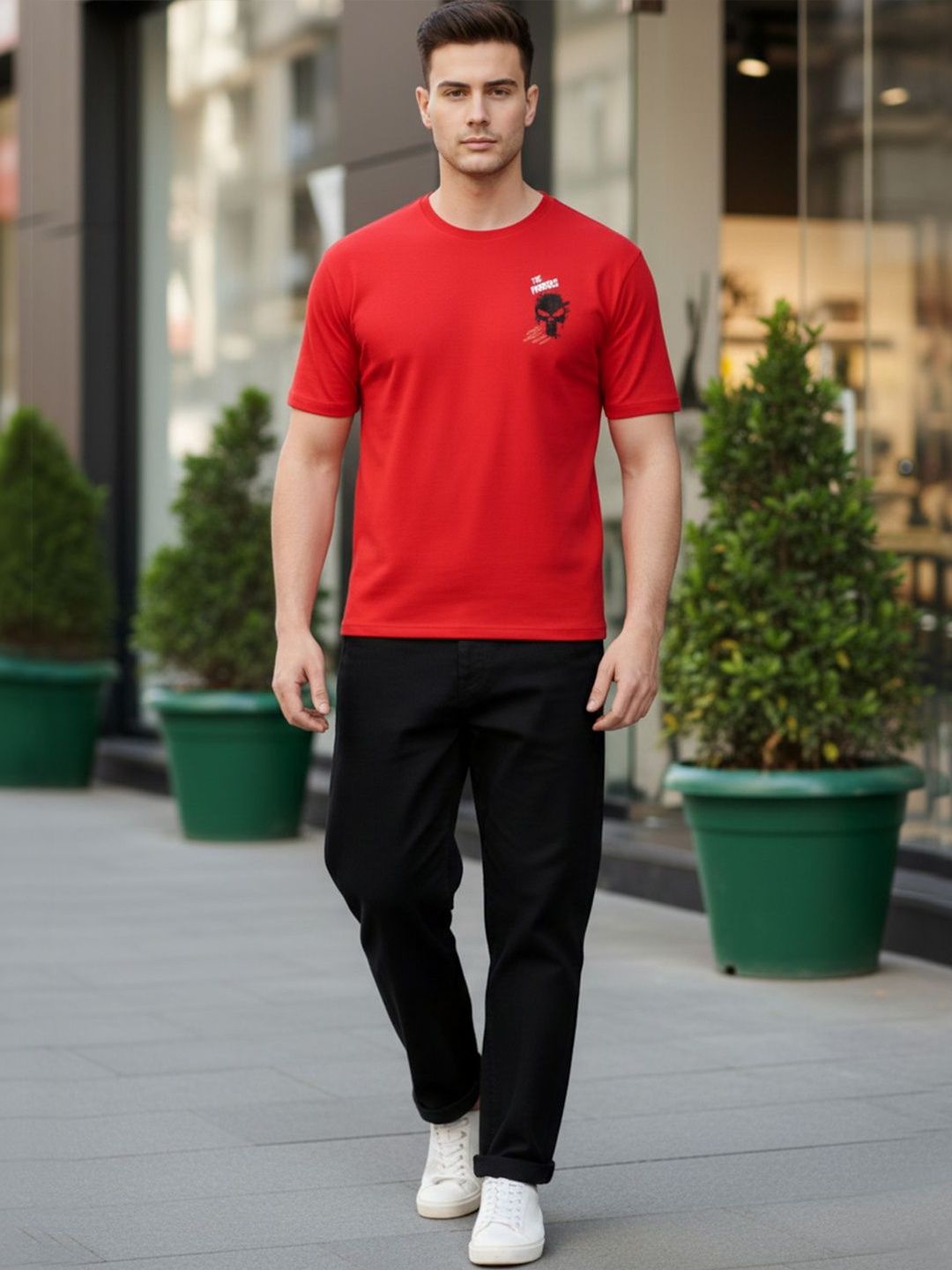 GENSTAR TRENDS Men Printed T-shirt