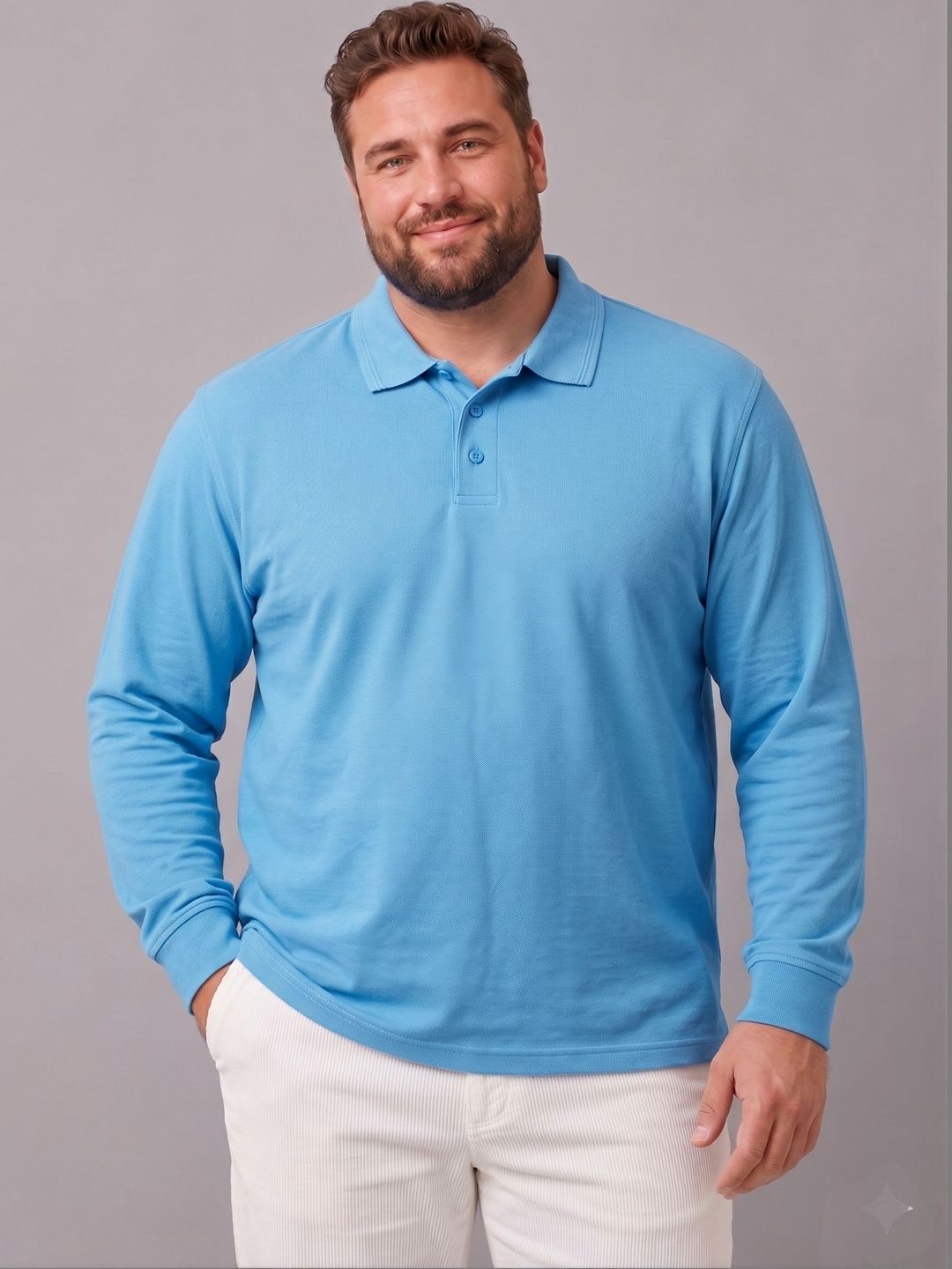 Mast & Harbour Men Polo Collar T-shirt