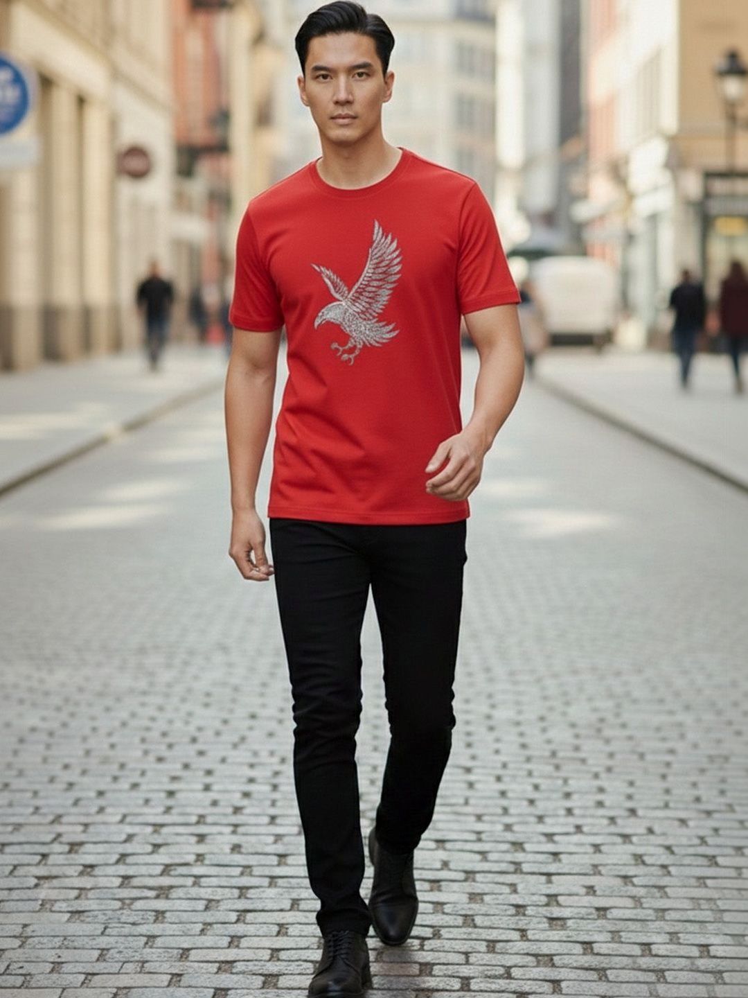 GENSTAR TRENDS Men Printed T-shirt