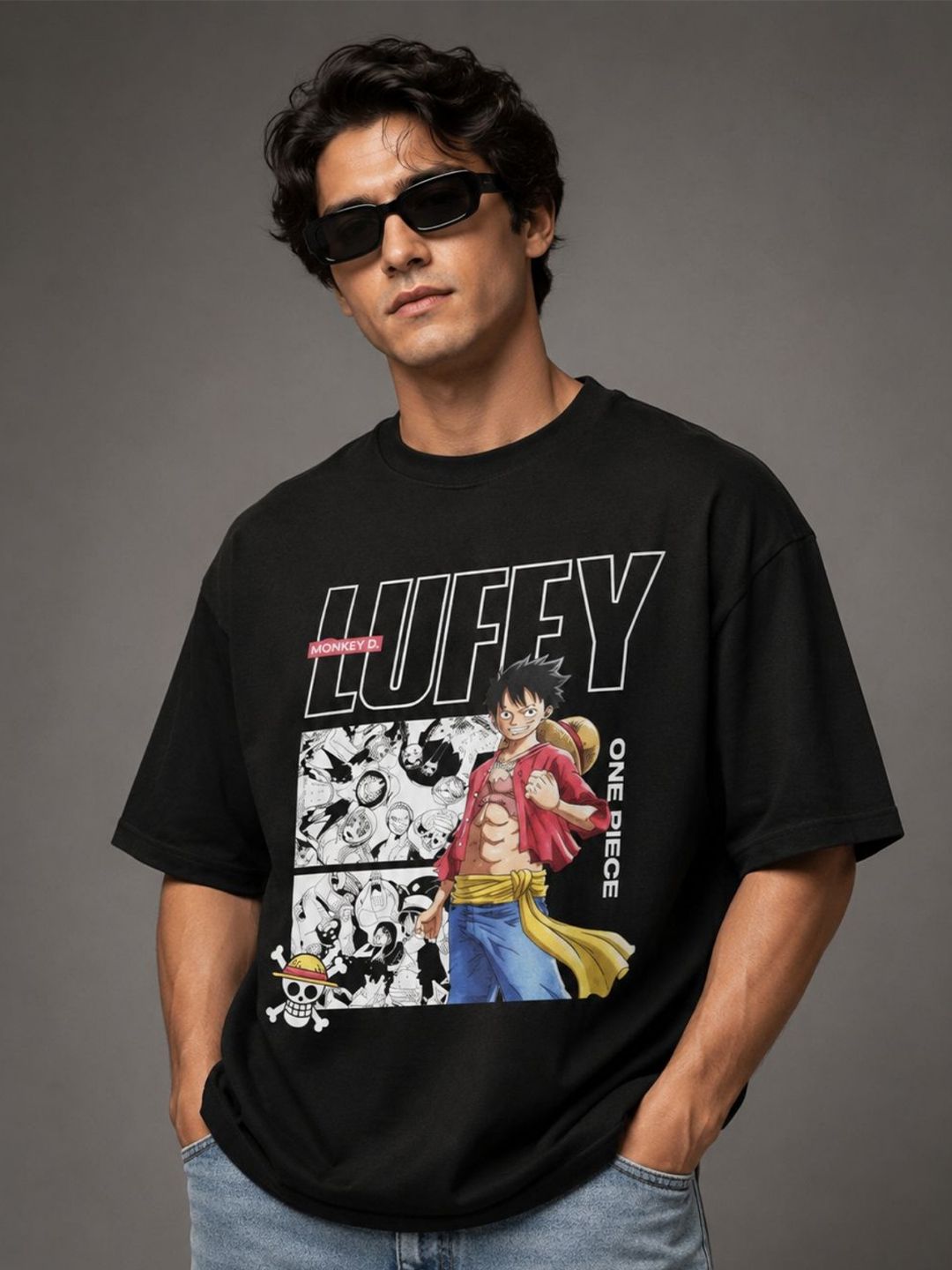 CAPTCHA Men Printed Pure Cotton T-shirt