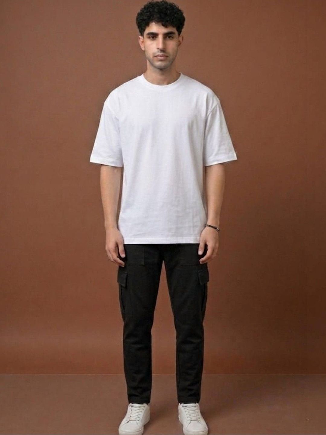 UTCV Men Drop-Shoulder Sleeves T-shirt