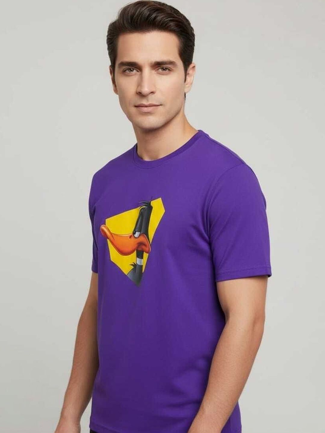 Dezin Men Looney Tunes Printed T-shirt