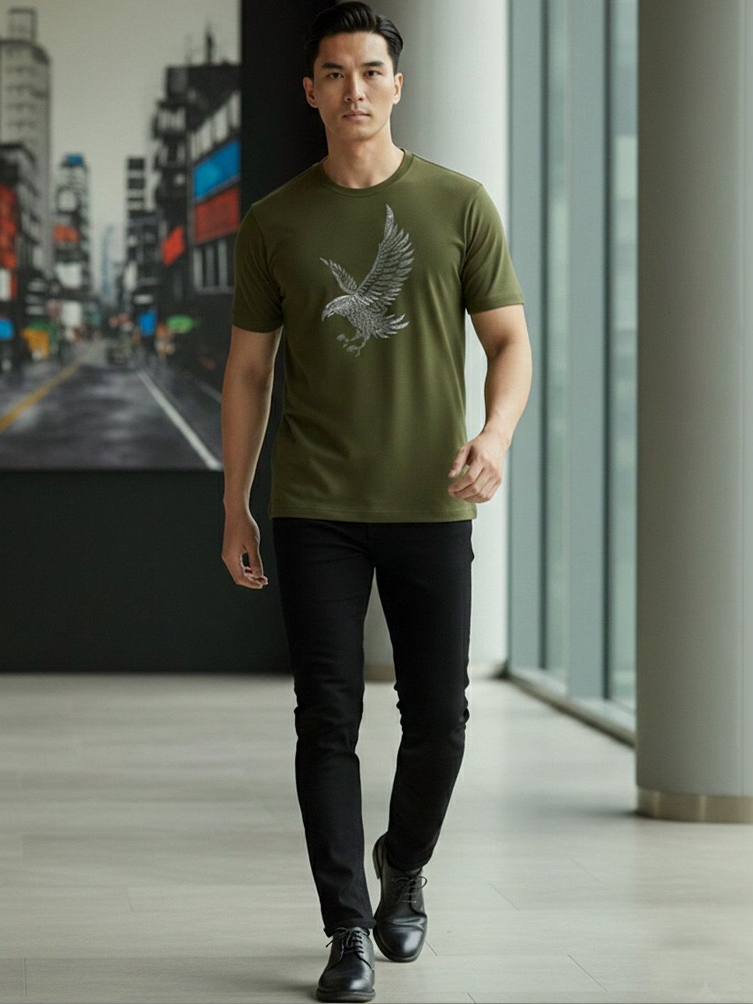 GENSTAR TRENDS Men Printed T-shirt