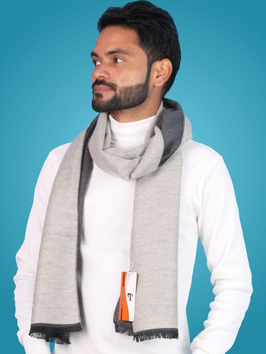 MHAX Men Merino Wool Mufflers