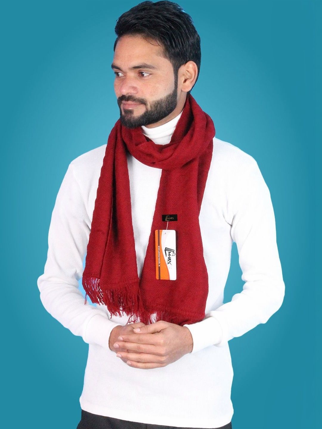 MHAX Men Merino Wool Mufflers