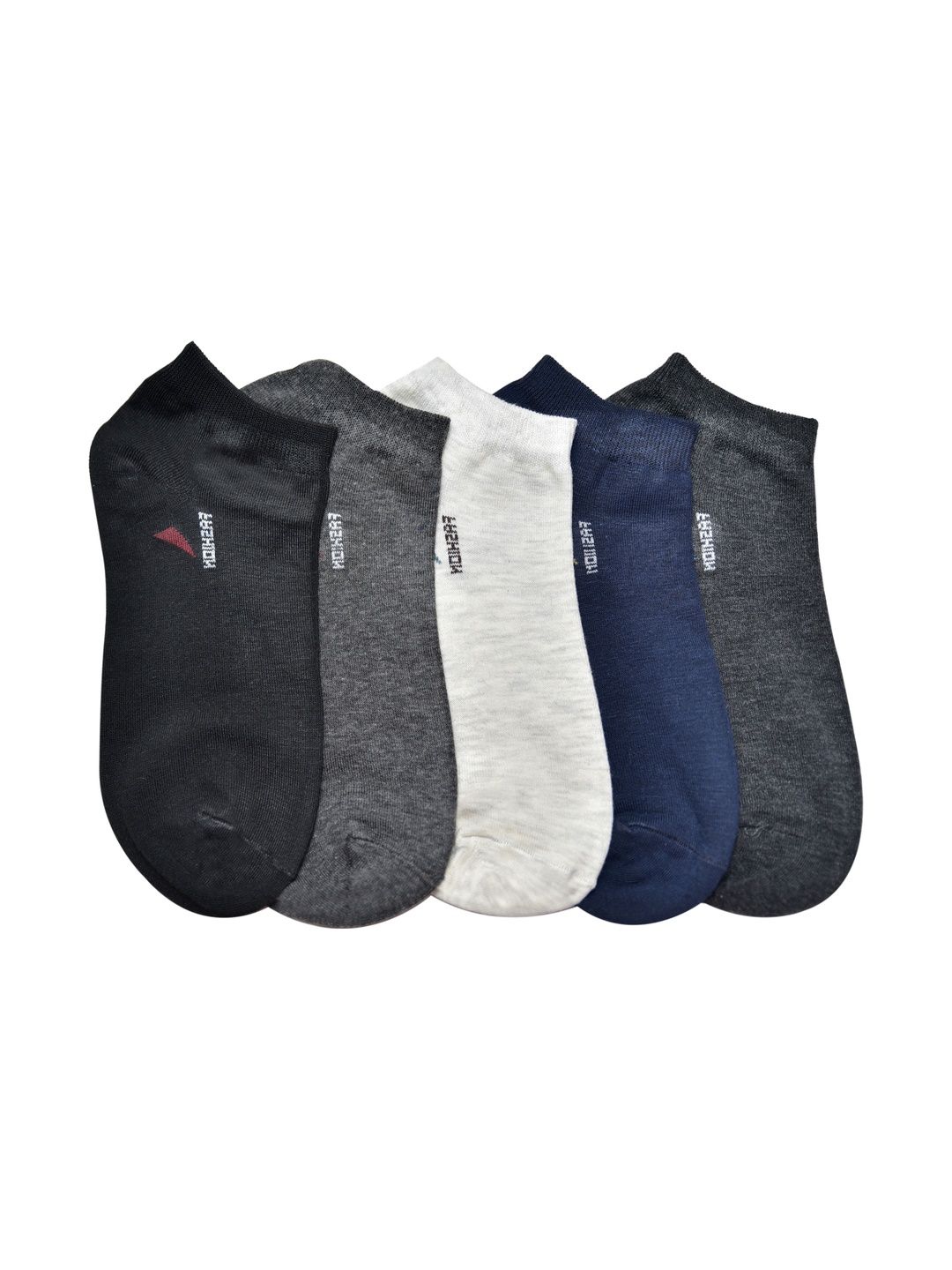 VIPUN Men Pack of 5 Cotton Ankle Length Socks
