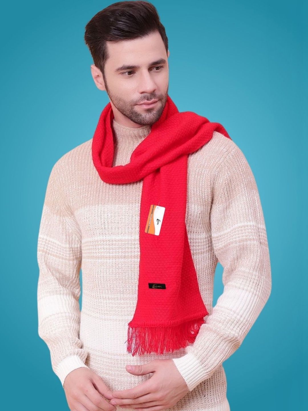 MHAX Men Merino Wool Mufflers