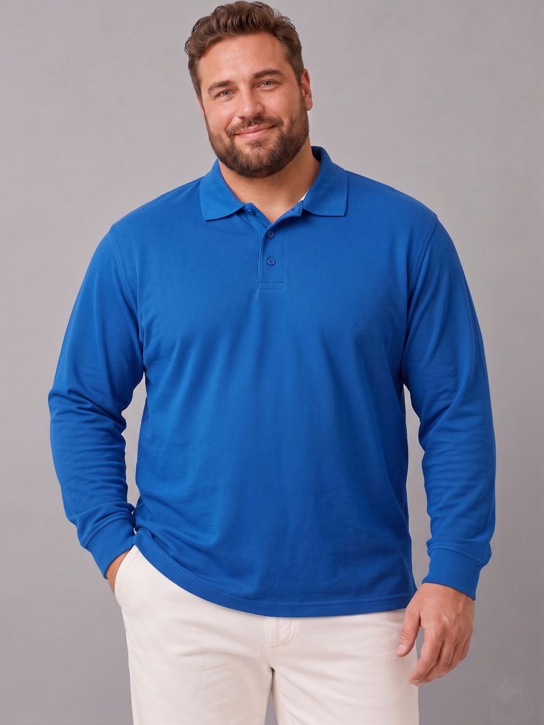 Mast & Harbour Men Polo Collar T-shirt