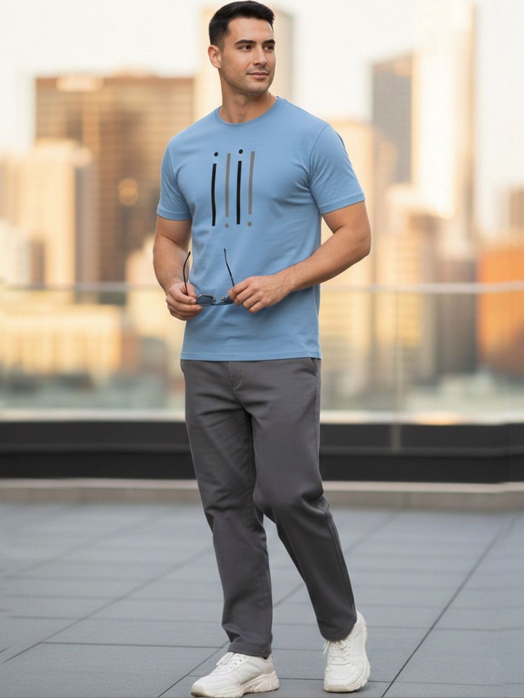 GENSTAR TRENDS Men Printed T-shirt