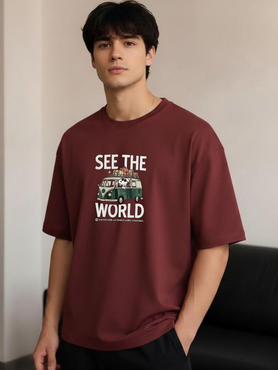 R.Code by The Roadster Life Co. Men Printed T-shirt