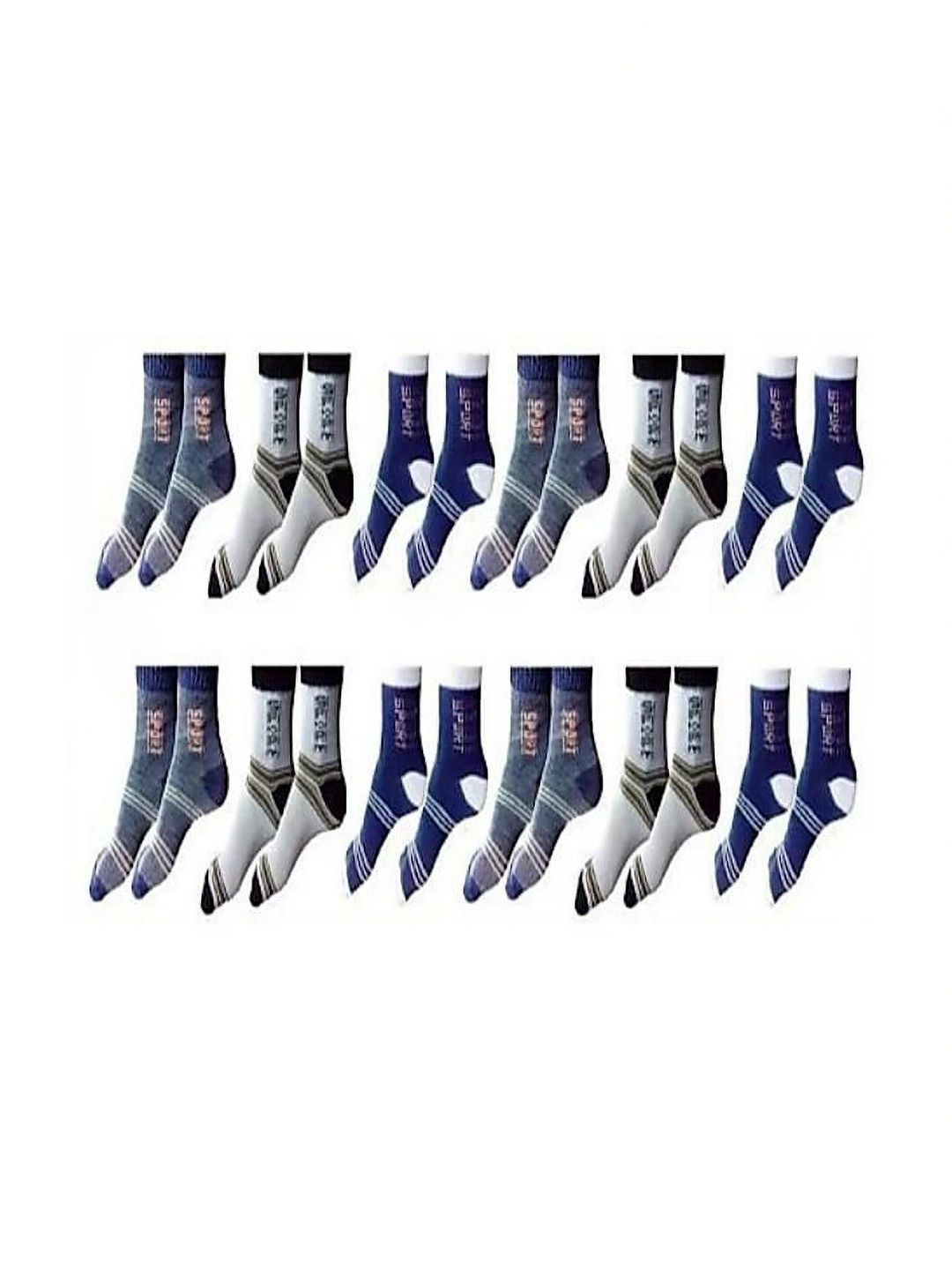 GARUN Men Cotton Patterned Ankle Length Socks