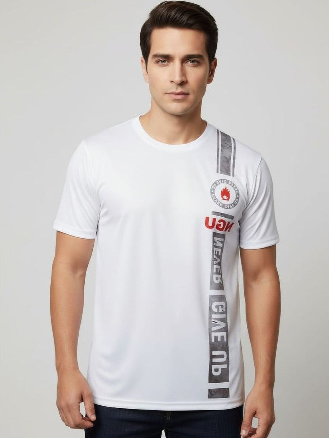 Dezin Men Printed T-shirt