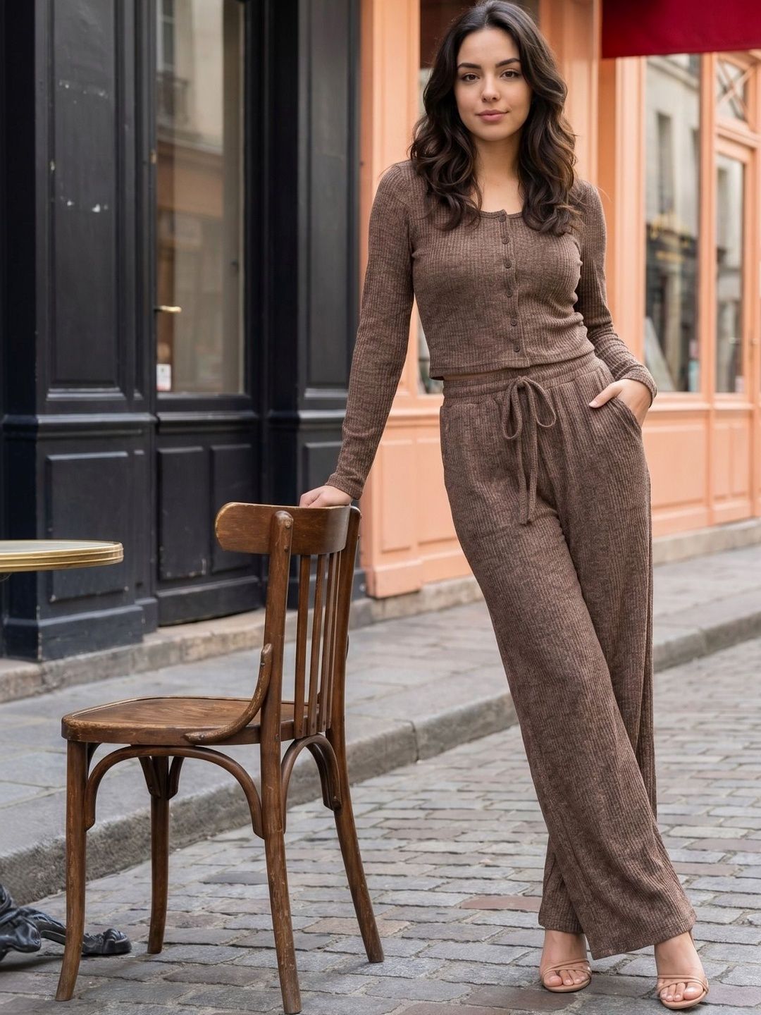 Zucchini Women Top with Trousers