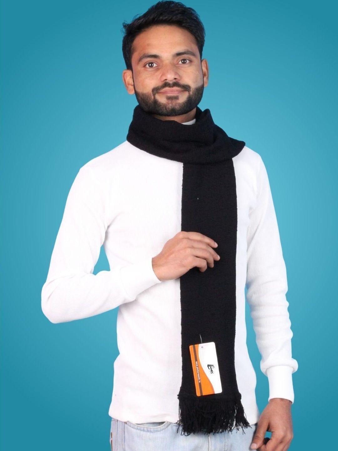 MHAX Men Merino Wool Mufflers